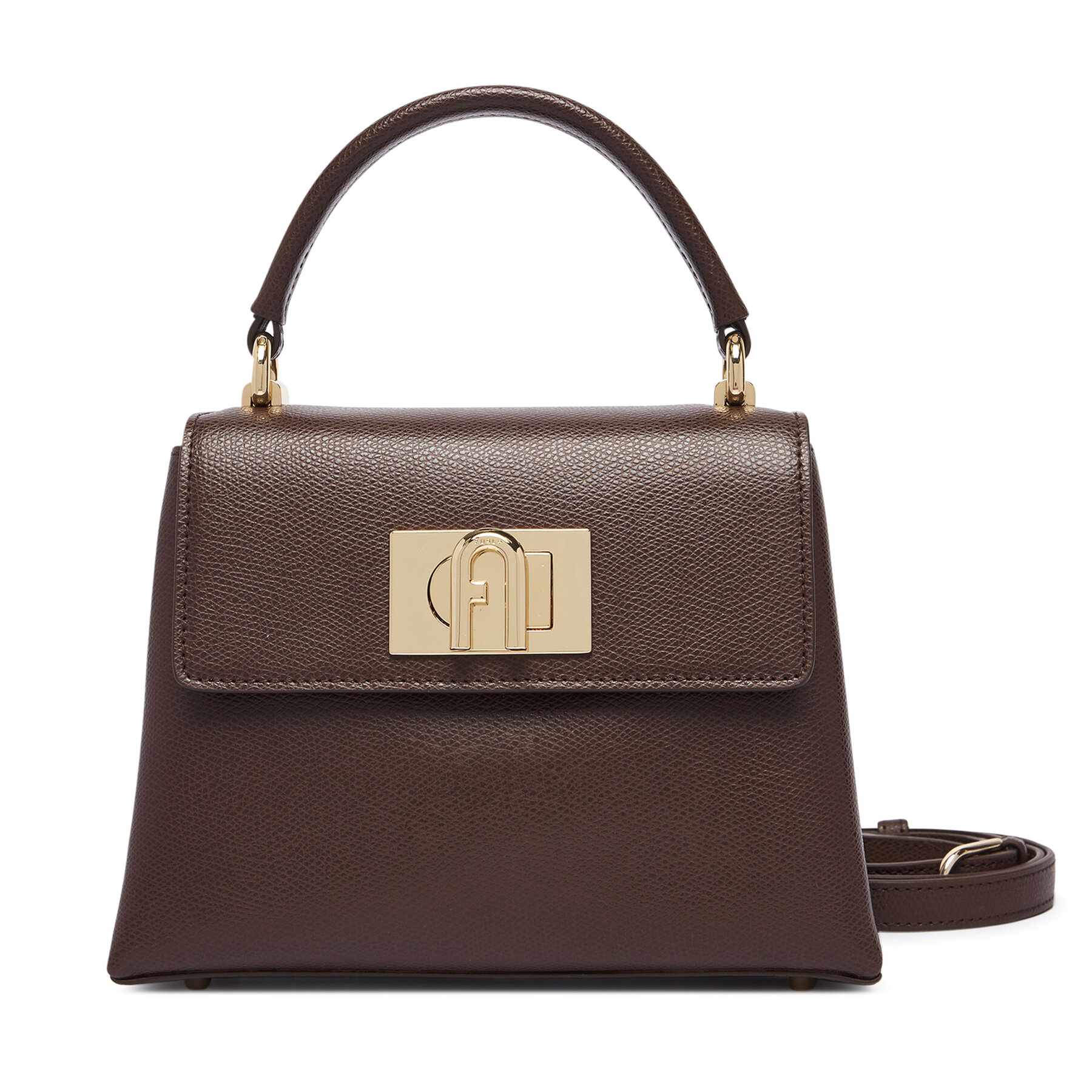 Torbica Furla 1927 Mini Top Handle WB00109 ARE000 4284S Tamno smeđa