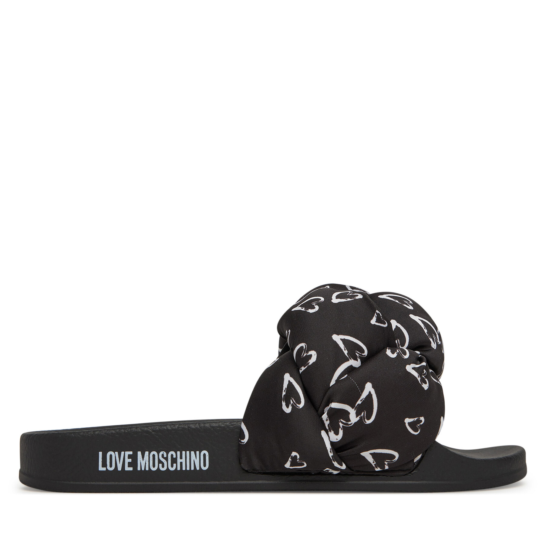 Papucs LOVE MOSCHINO JA28312G0MIW100B Fekete
