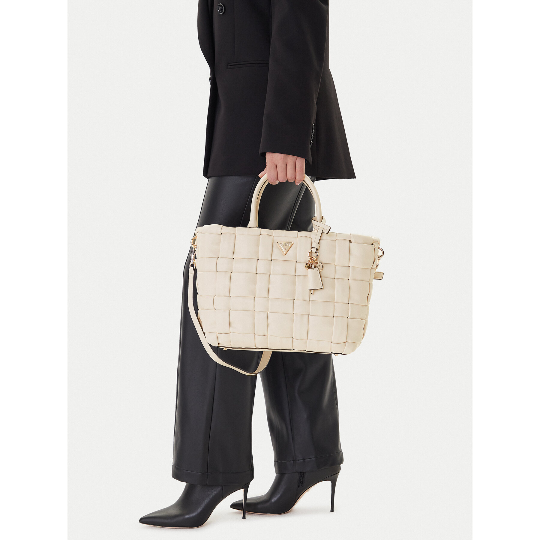 Дамска чанта Guess Marion HWWG80 72060 Екрю