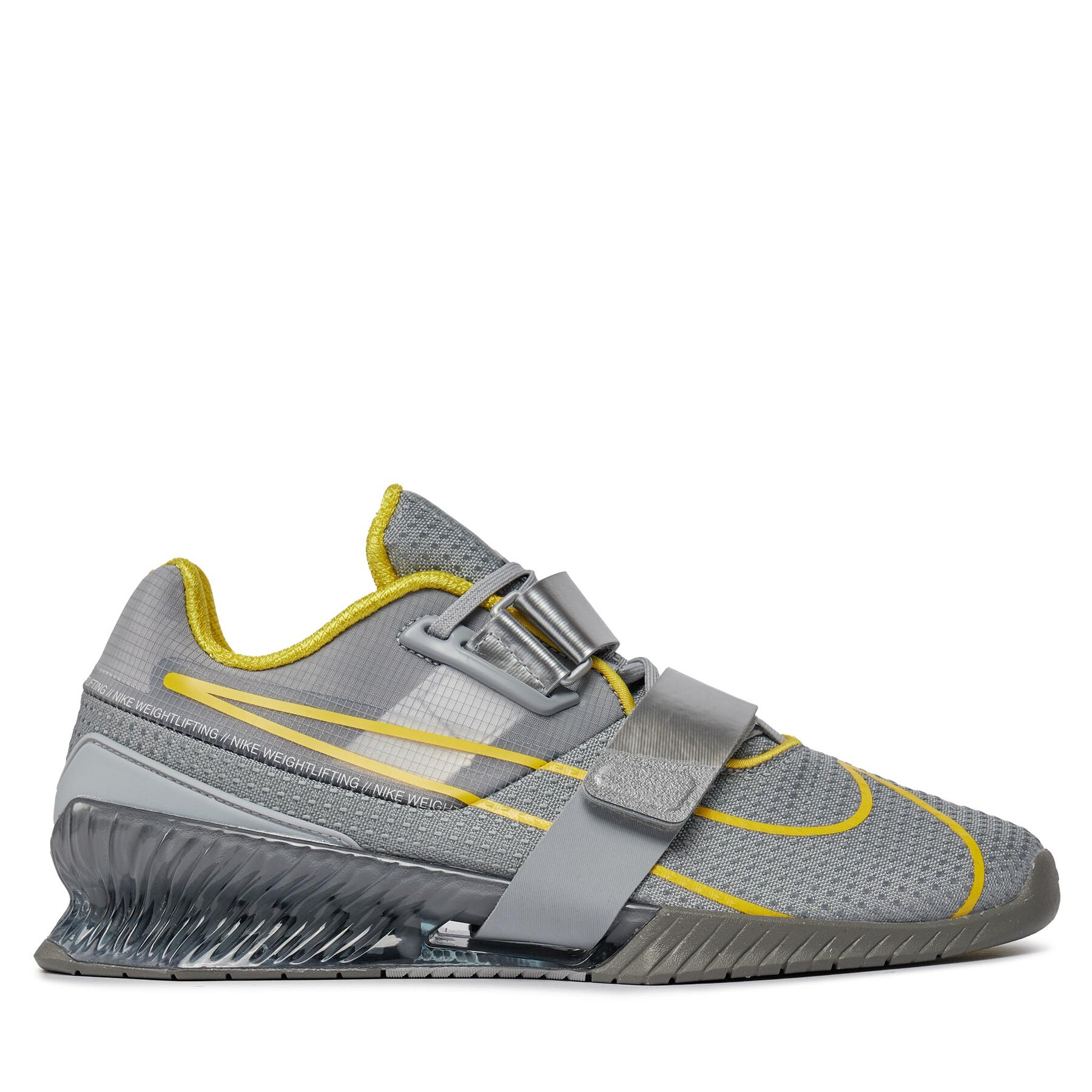 Chaussures pour la salle de sport Nike Romaleos 4 CD3463 002 Argent