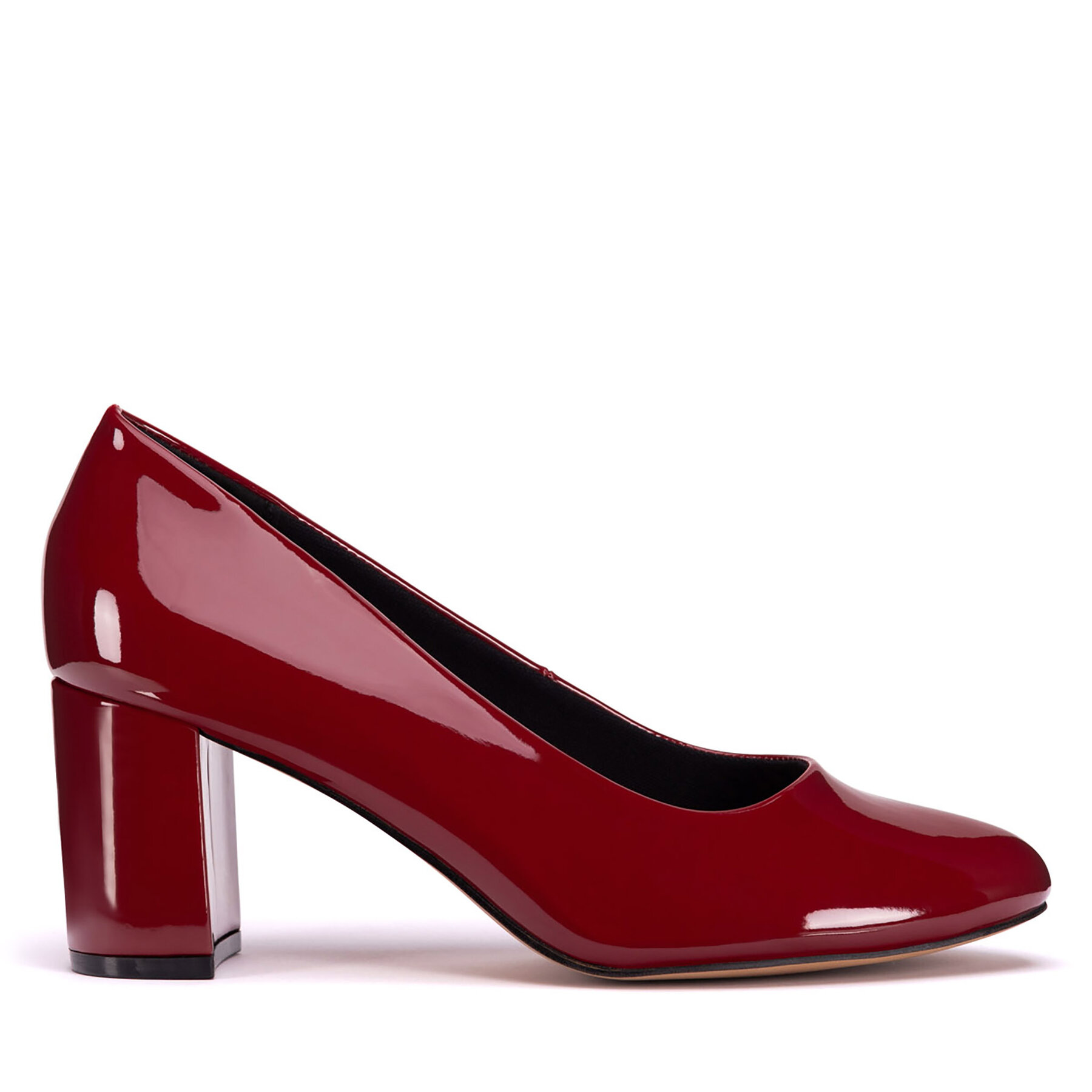 Damen Pumps Clara Barson, Schuhgröße 36, Dunkelrot, WYL3811-1