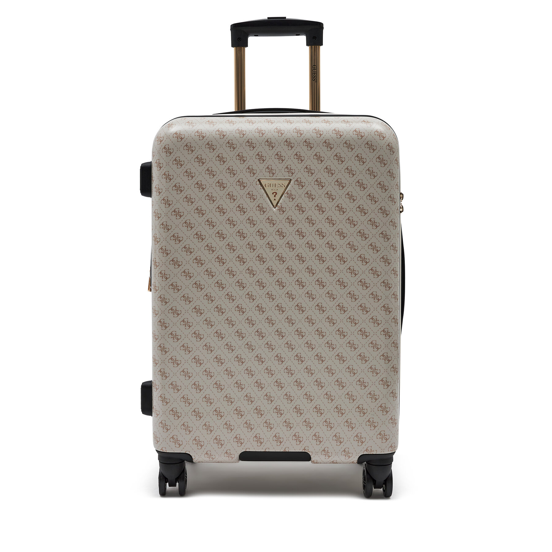 Stredný kufor Guess Jesco (H) Travel Bags TWH838 99820 Béžová