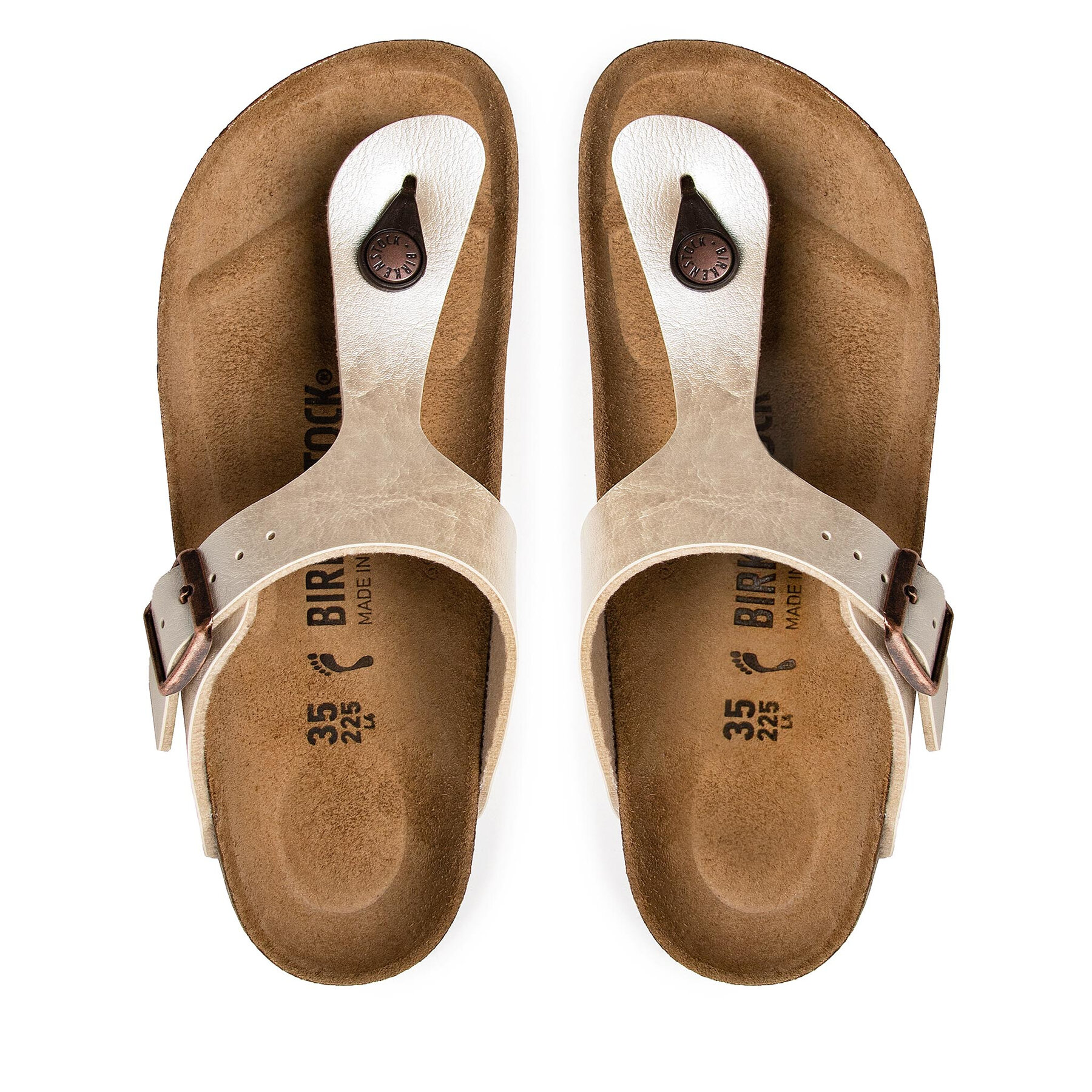 Birkenstock Dámske Žabky, Rozmer: 36, Biela, Gizeh Bs 943873