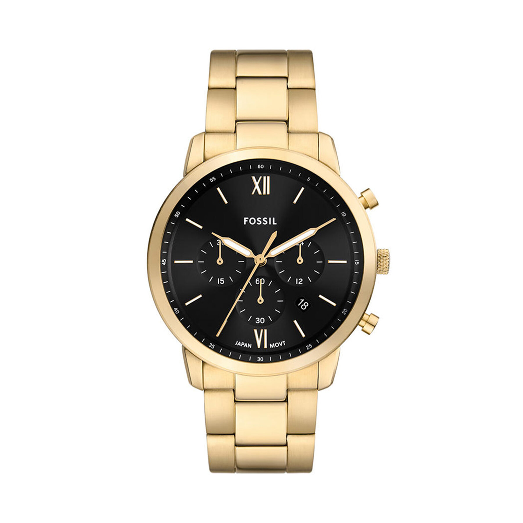 Montre Fossil Neutra Chronograph FS6093 Or