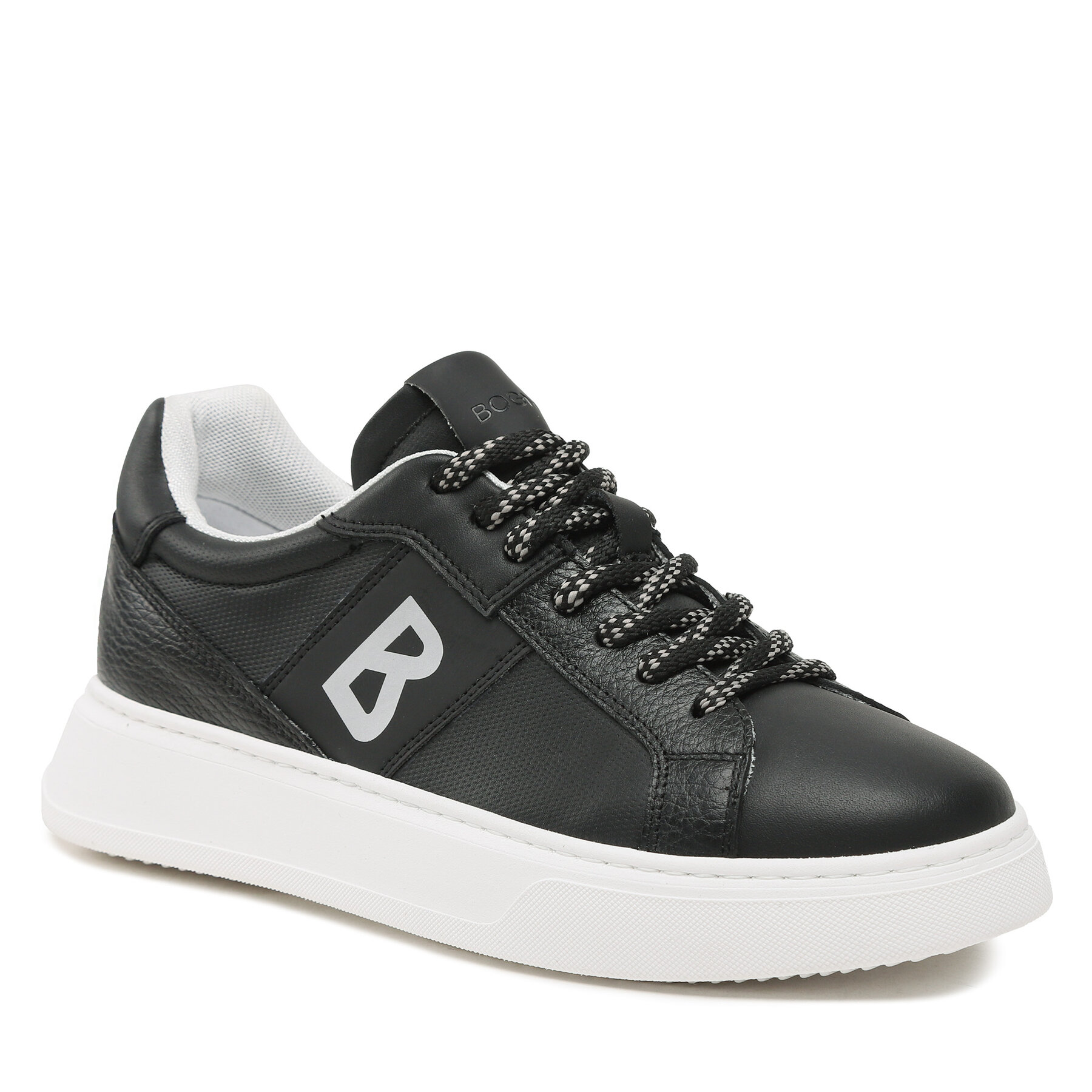 Pantofi Bogner Milan 5 A 12320055 Black 001