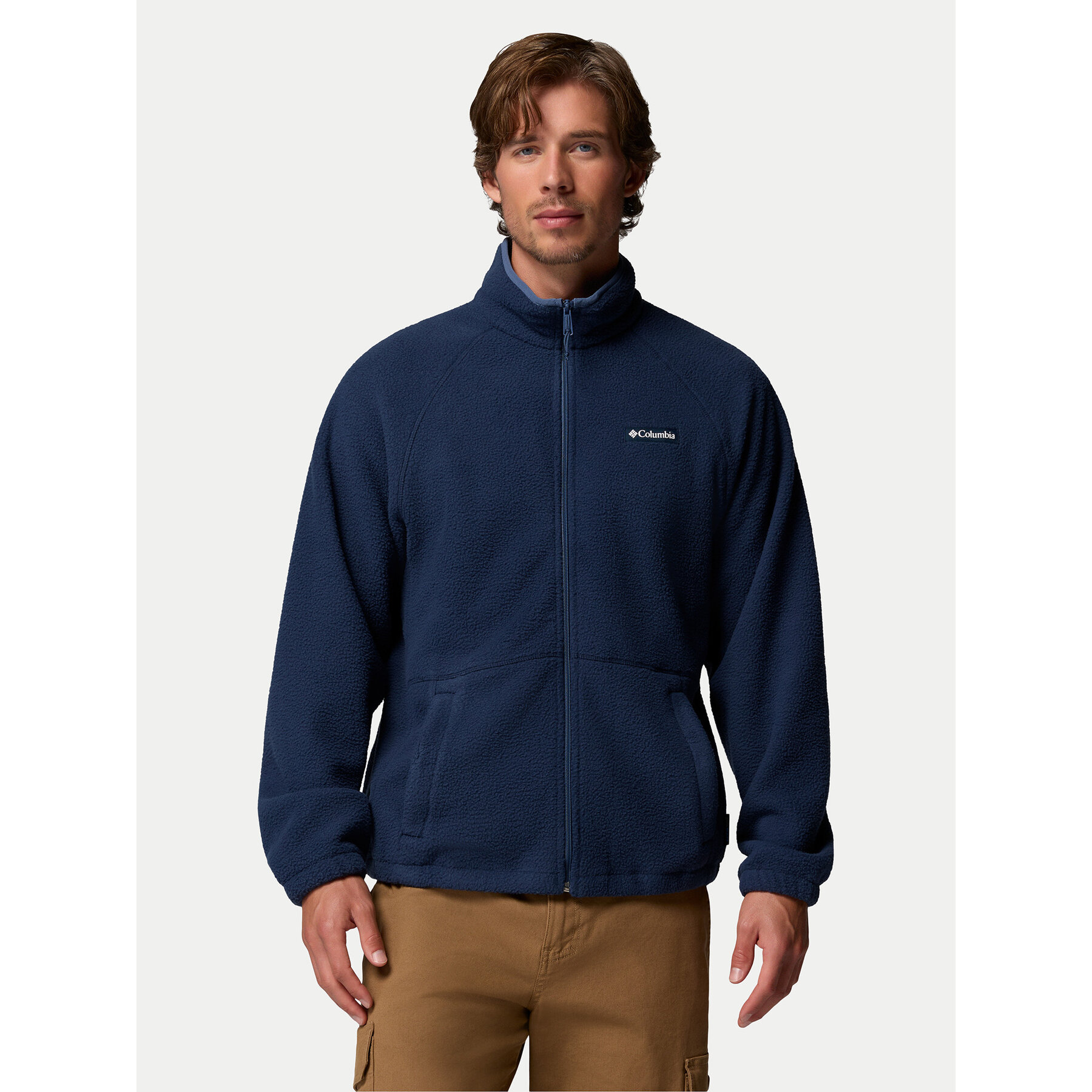 Columbia Fleecejacke Timber Crest™ MTR 2176101 Dunkelblau Regular Fit