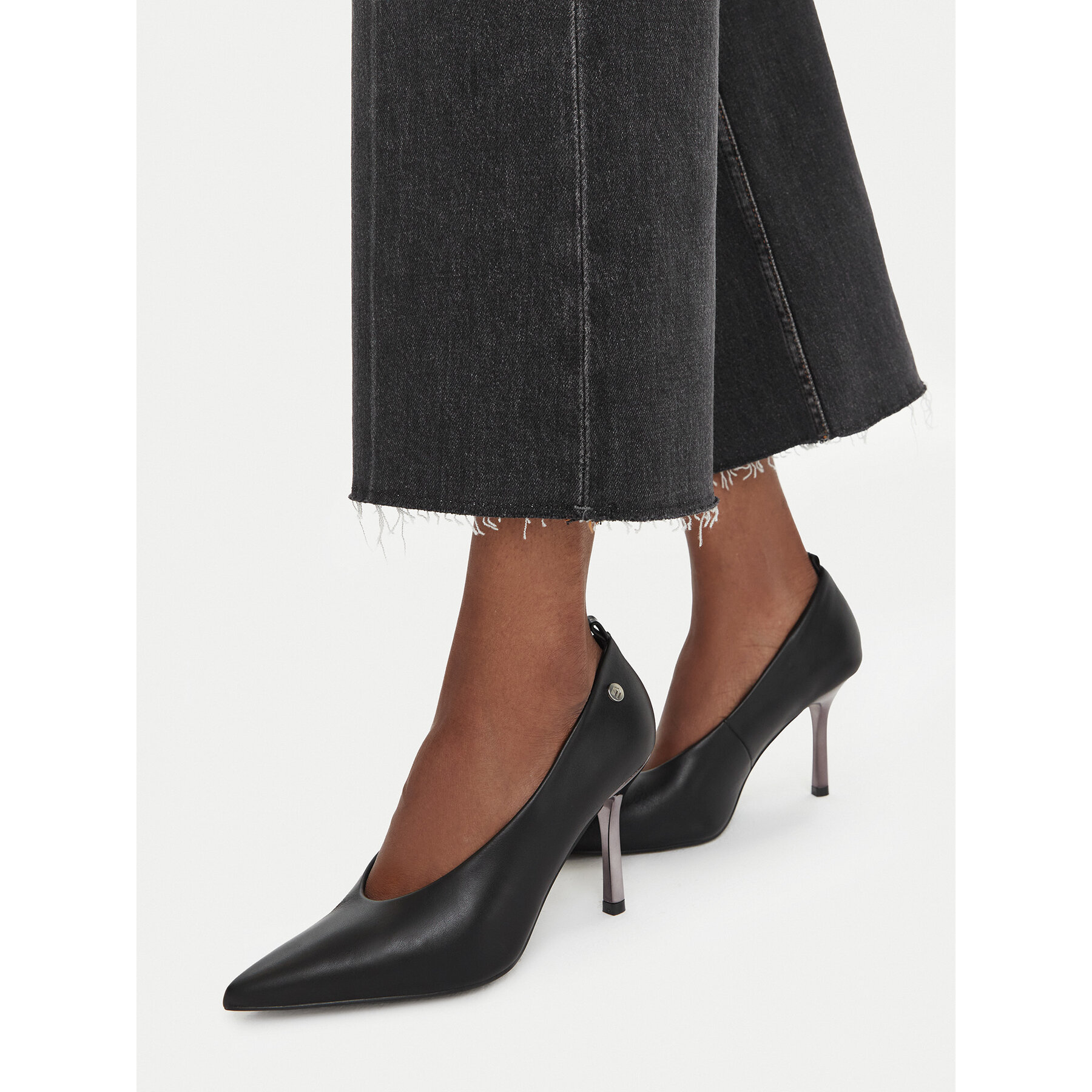 Pantofi cu toc subțire G-STAR CEO-HY3166-3 Negru