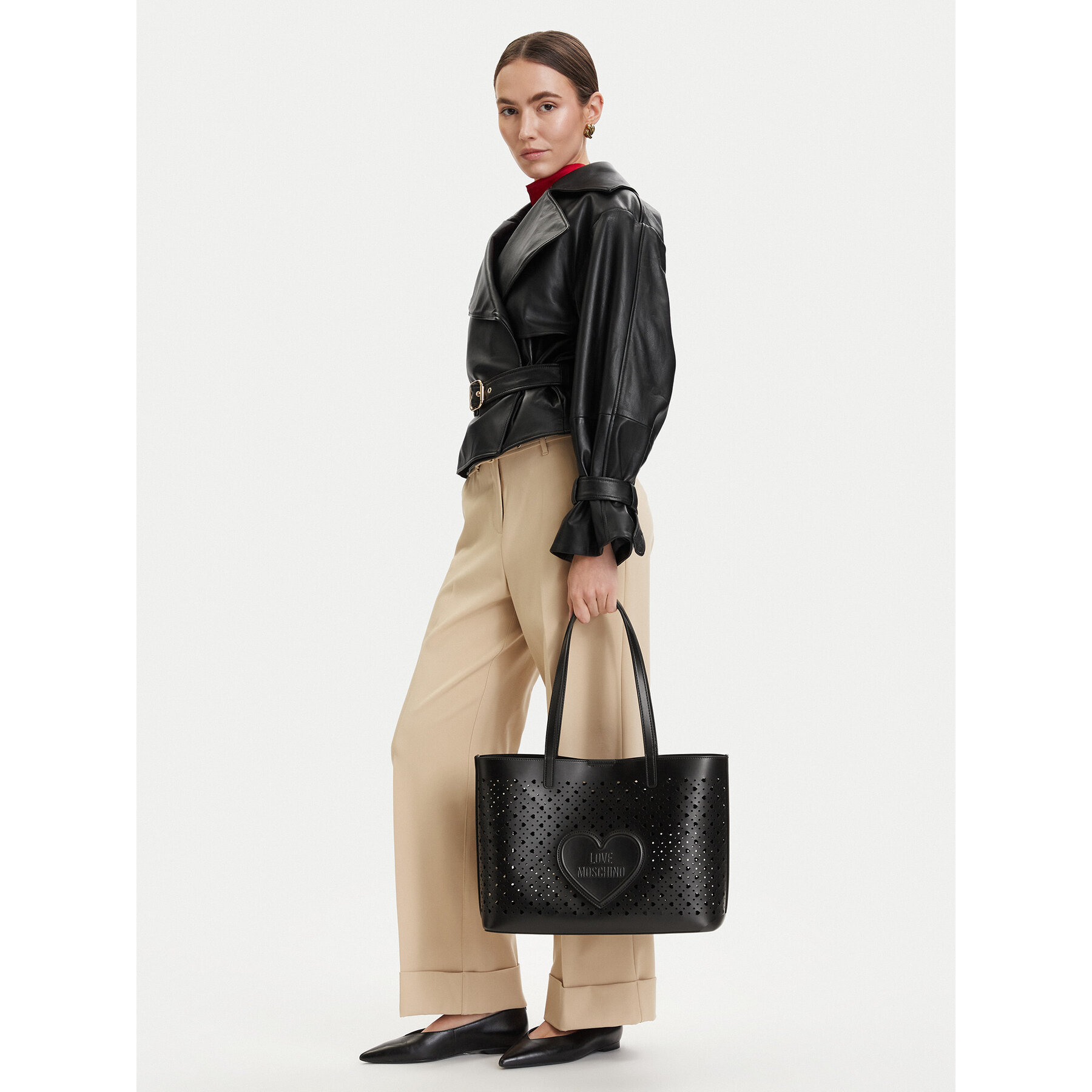 Torbica LOVE MOSCHINO JC4289PP0OKK0000 Crna
