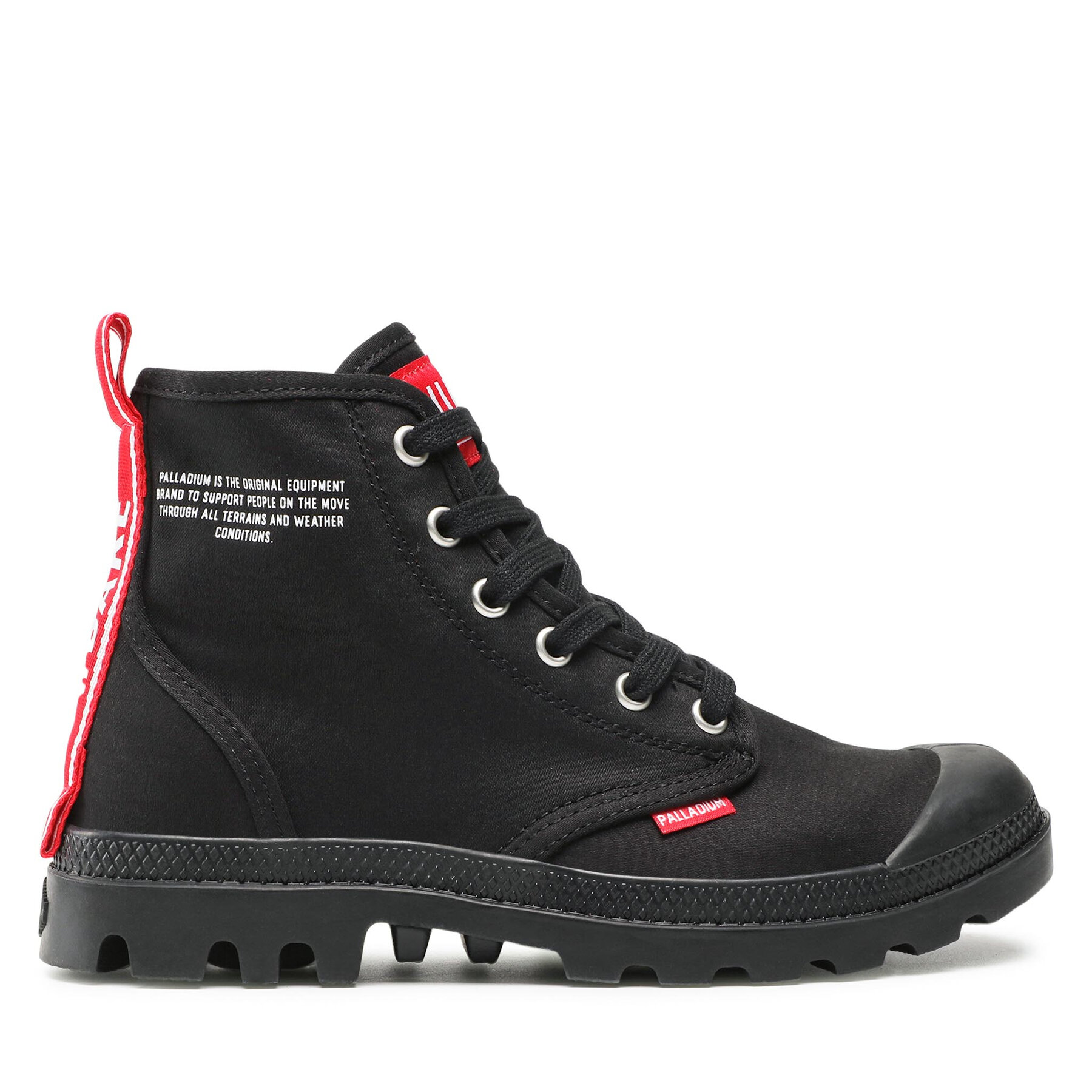 Unisex Outdoorová obuv Palladium, Rozmer: 36, Čierna, Pampa Hi Dare 76258-008-M
