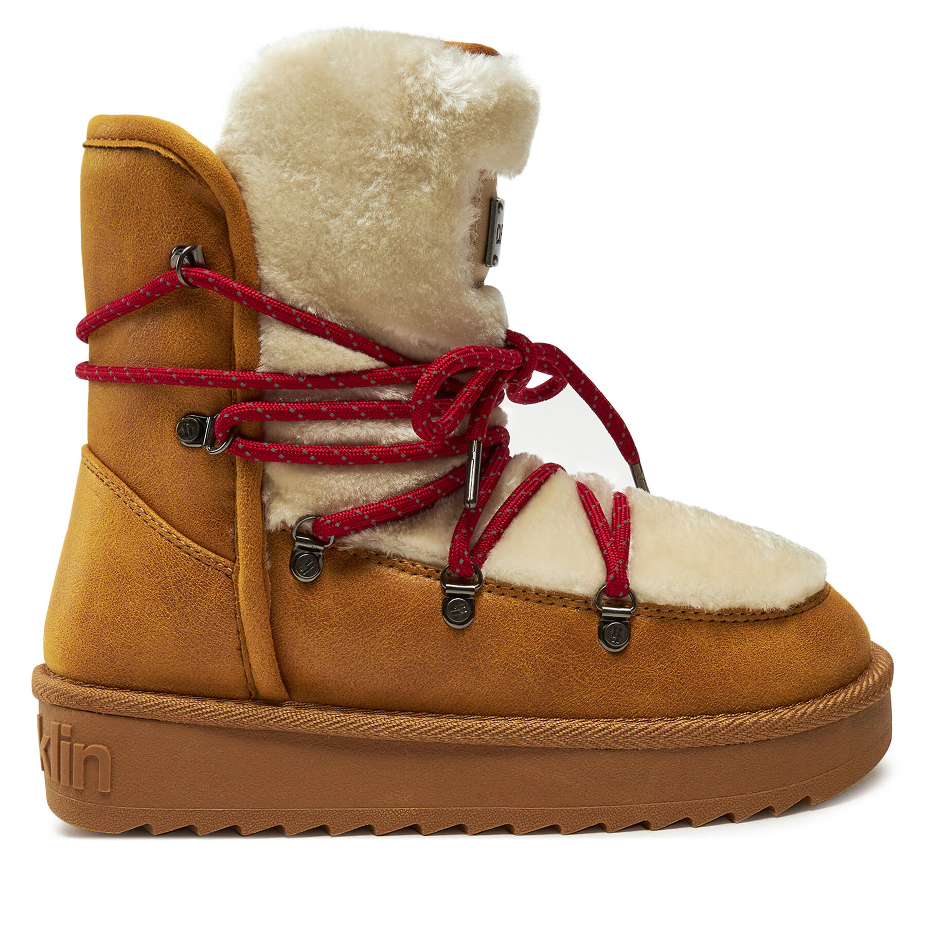 Μπότες Χιονιού D.Franklin Nordic Trk Fur DFSH370005 Κίτρινο