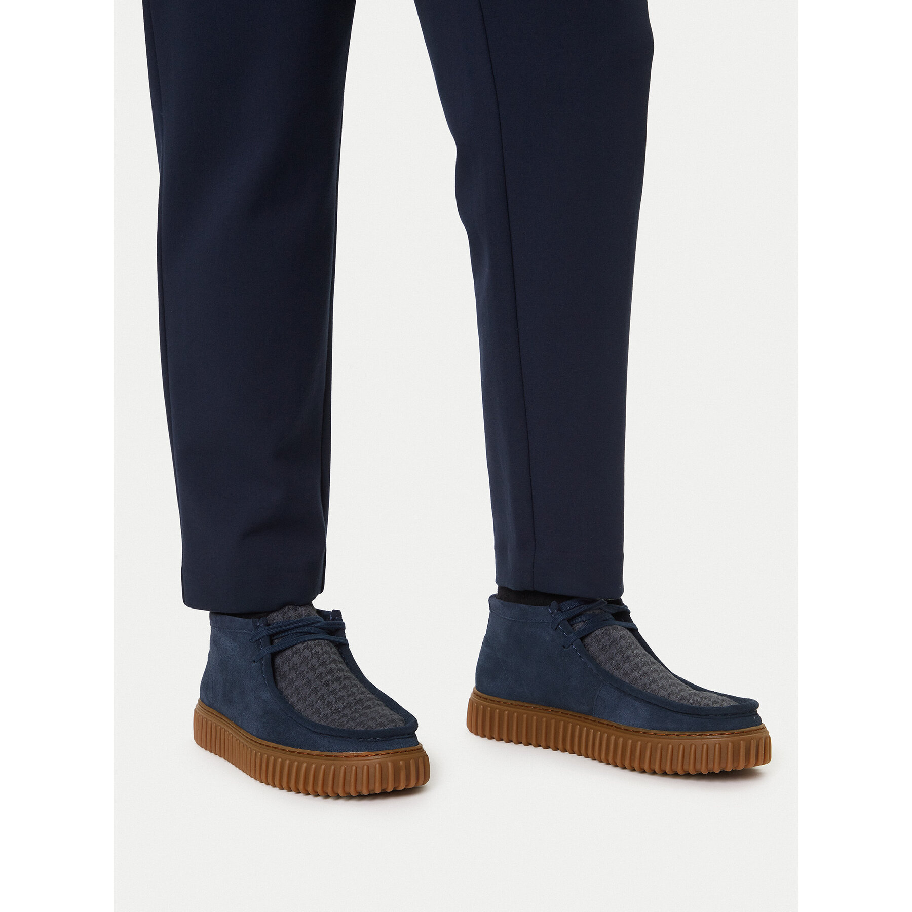 Gležnjače Clarks Torhill Hi 26183427 Tamnoplava