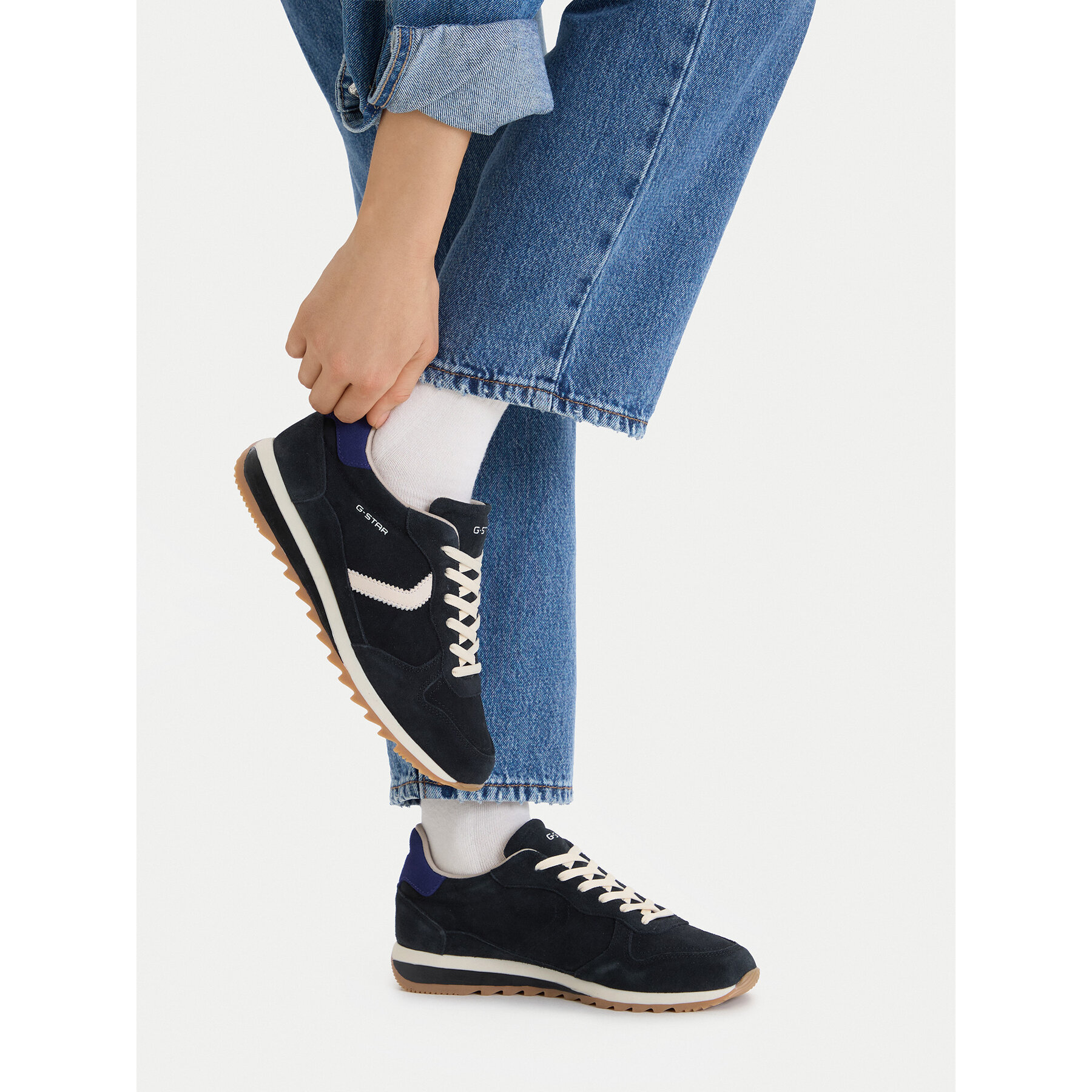 Sneakers G-Star Raw CEO-25SCW159 Bleumarin