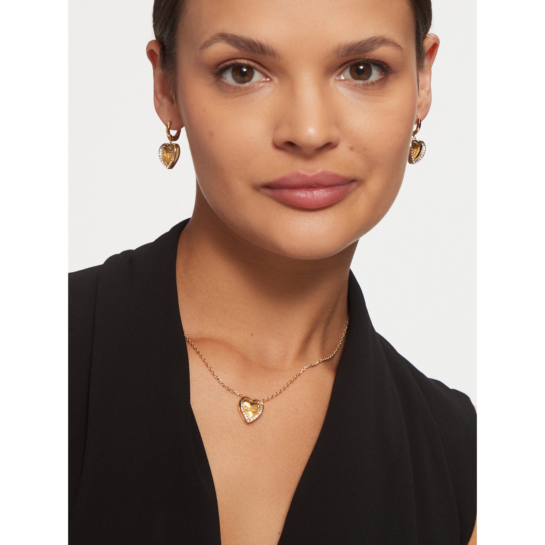 Halsband Guess JUBN0460 6JW Gyllene