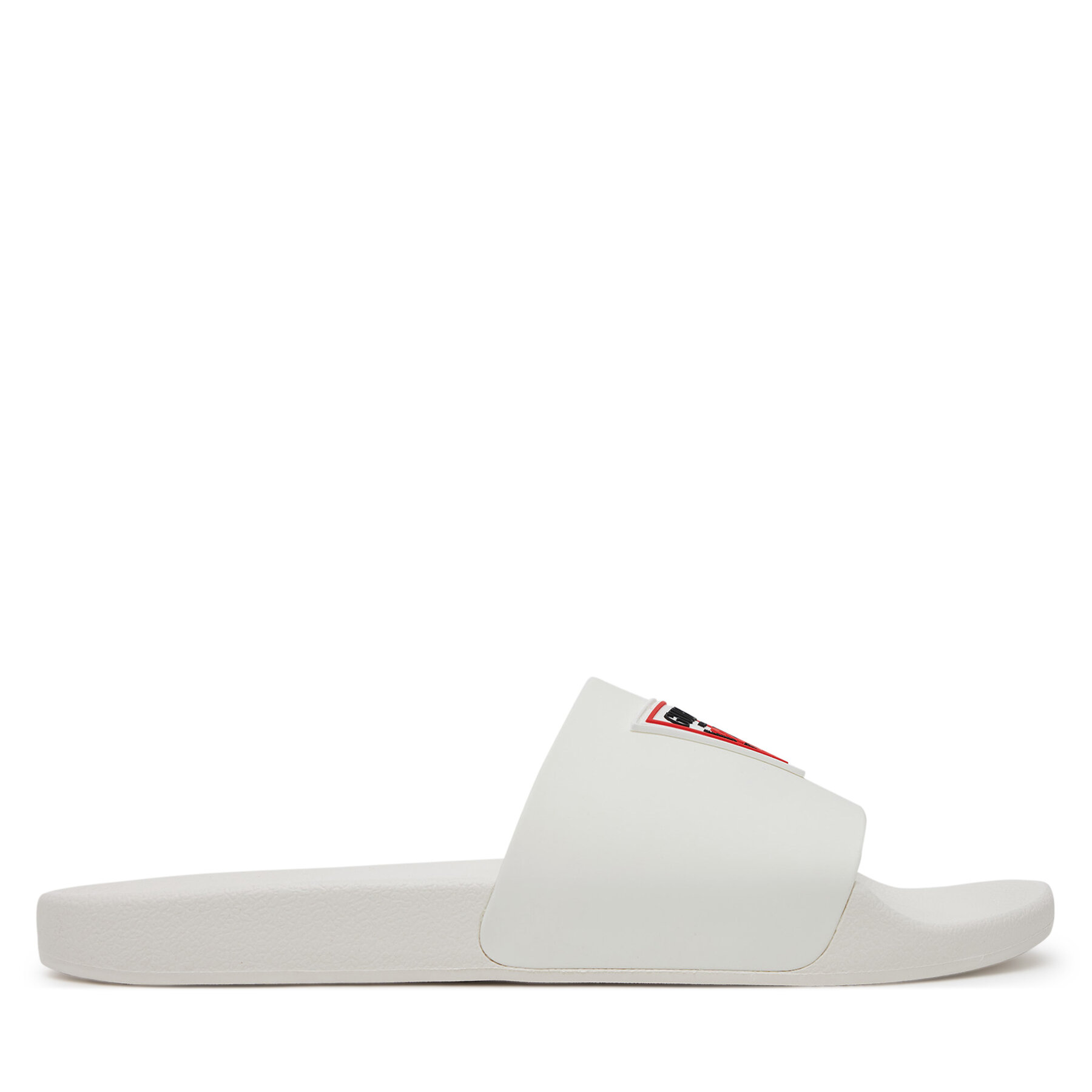 Herren Pantoletten Guess, Schuhgröße 41, Weiß, FMJTOT ELL19