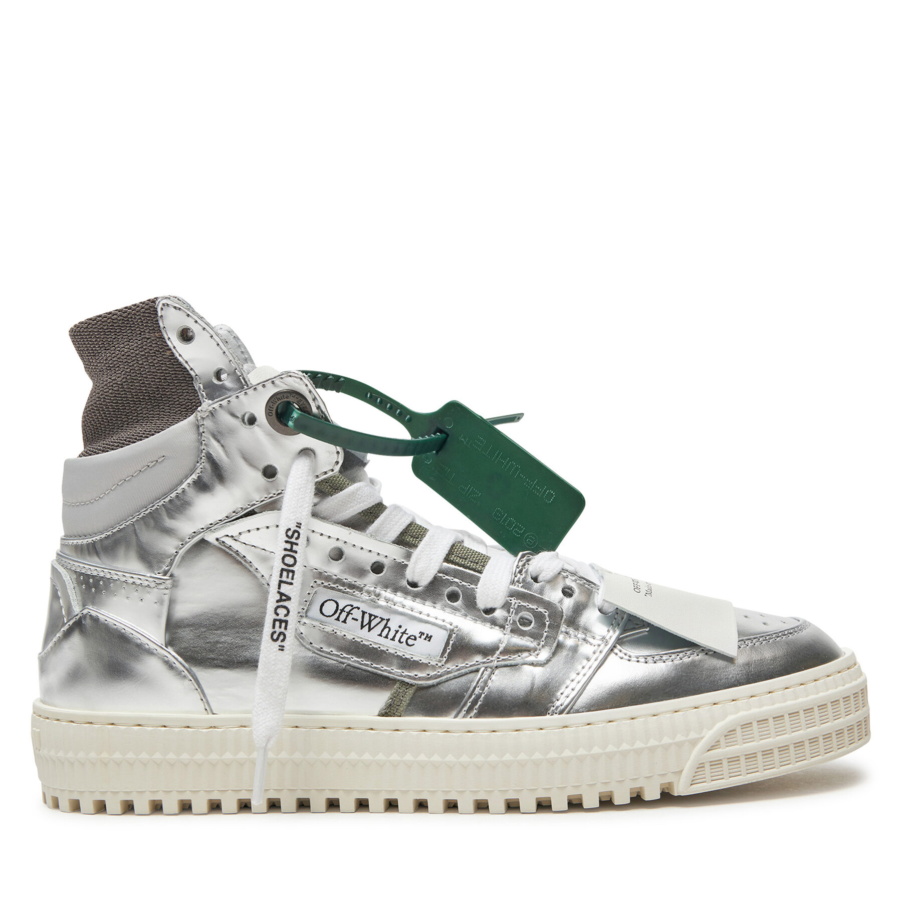 Off-White Αθλητικά Off-White OWIA112F23LEA0047272 Ασημί