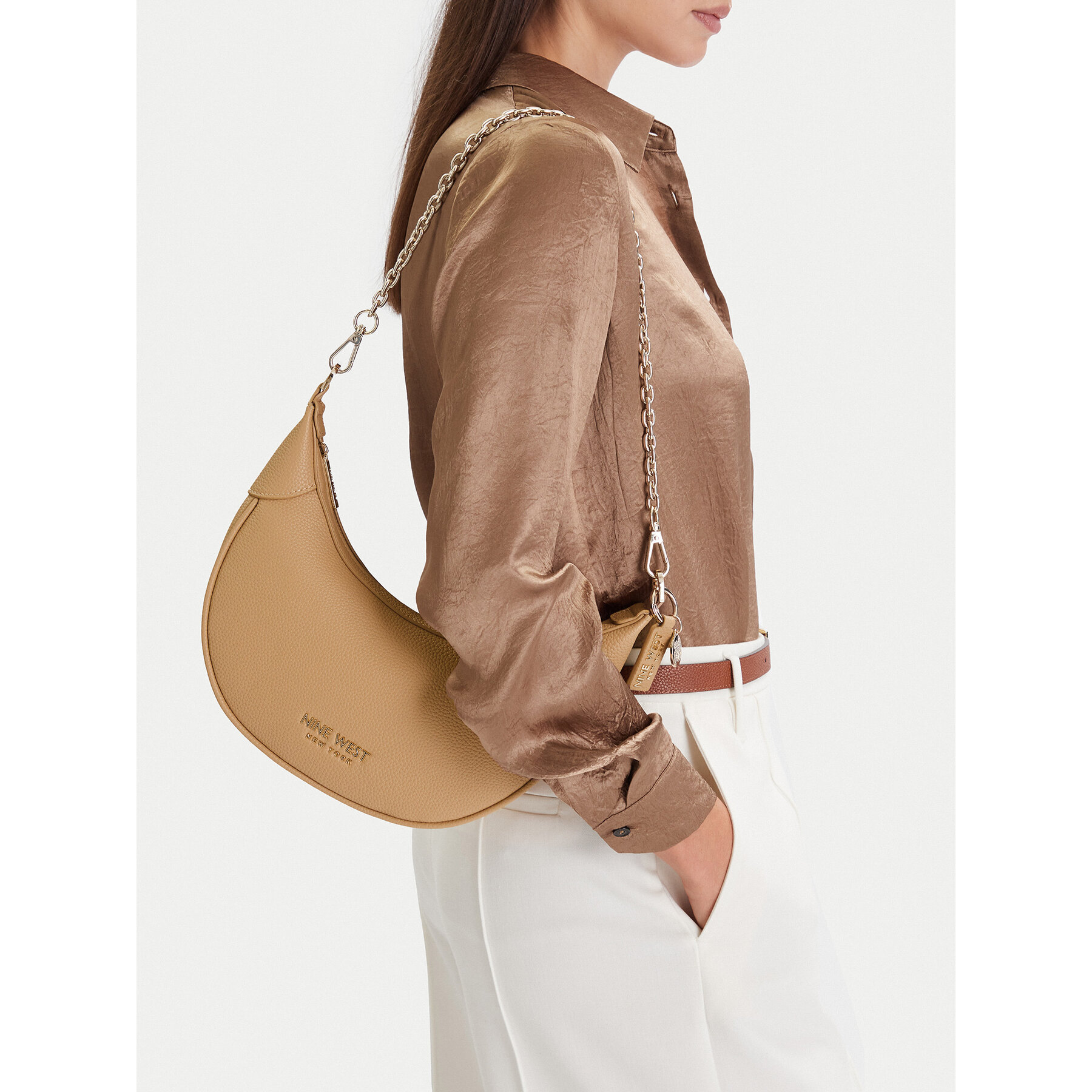 Geantă Nine West CEO-Zerna-KY258 Bej