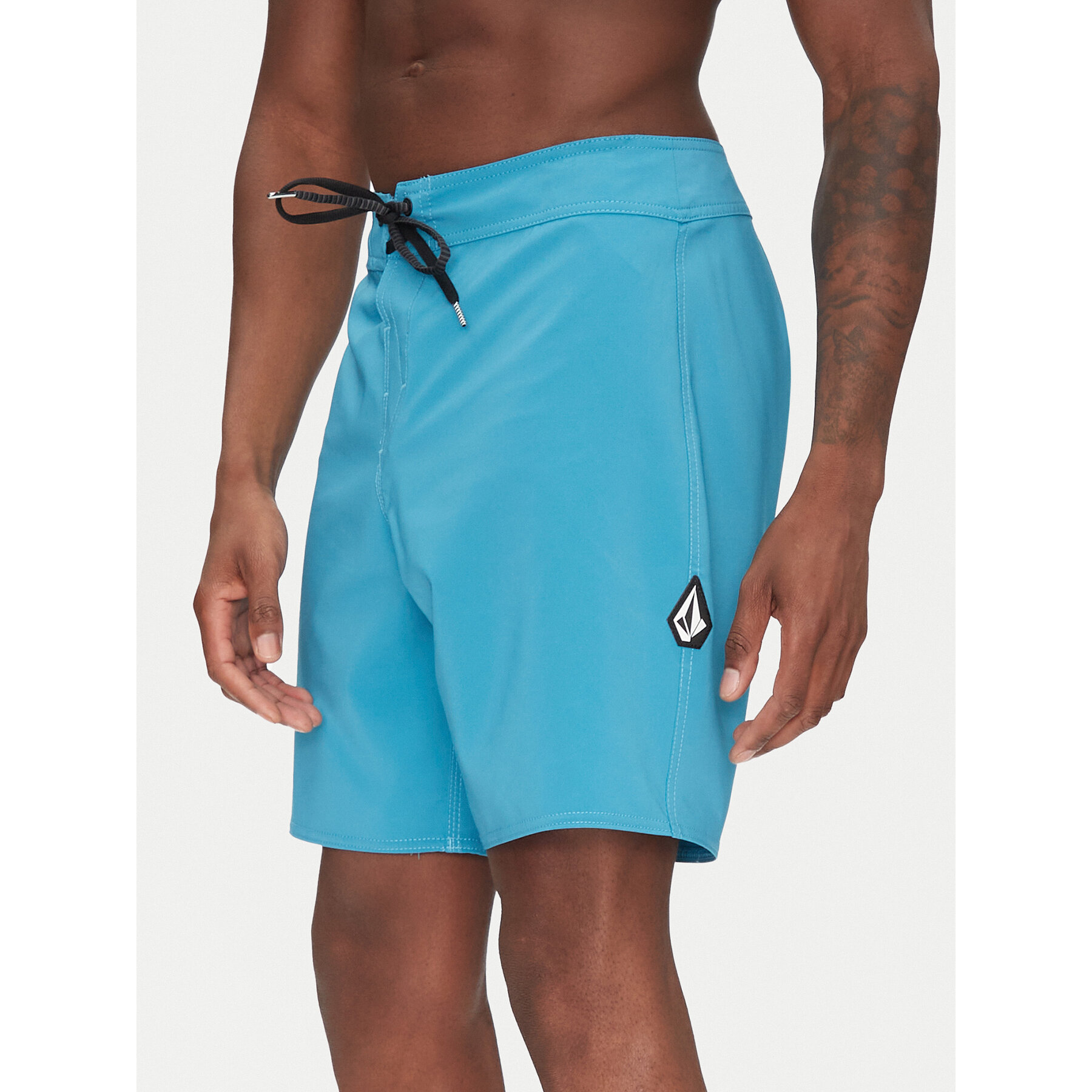 Volcom Badeshorts Lido Solid A0812416 Blau Regular Fit
