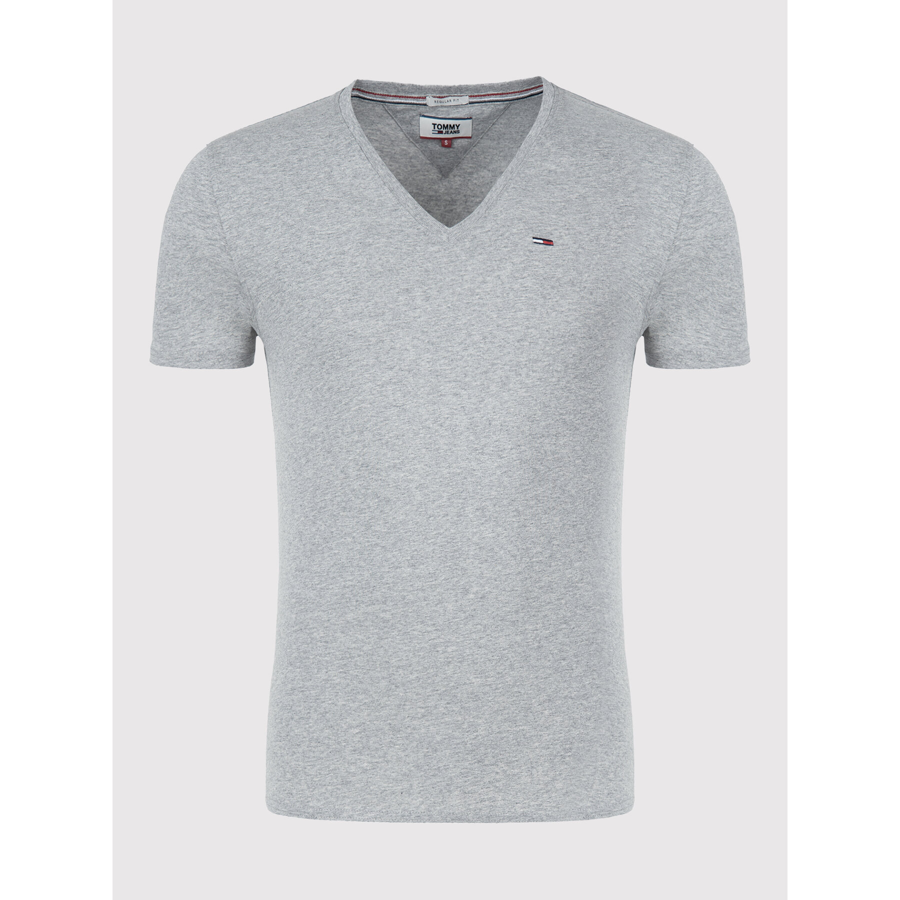 Tommy Jeans Póló DM0DM04410 Szürke Regular Fit