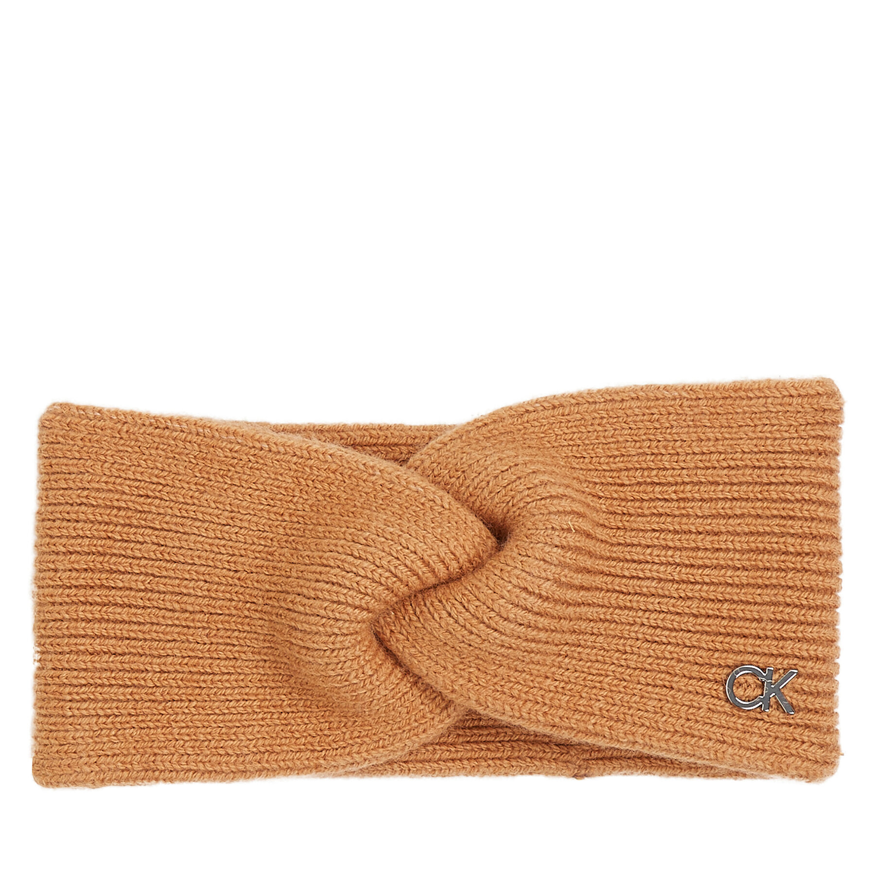 Textilní čelenka Calvin Klein K60K612591 Hnědá