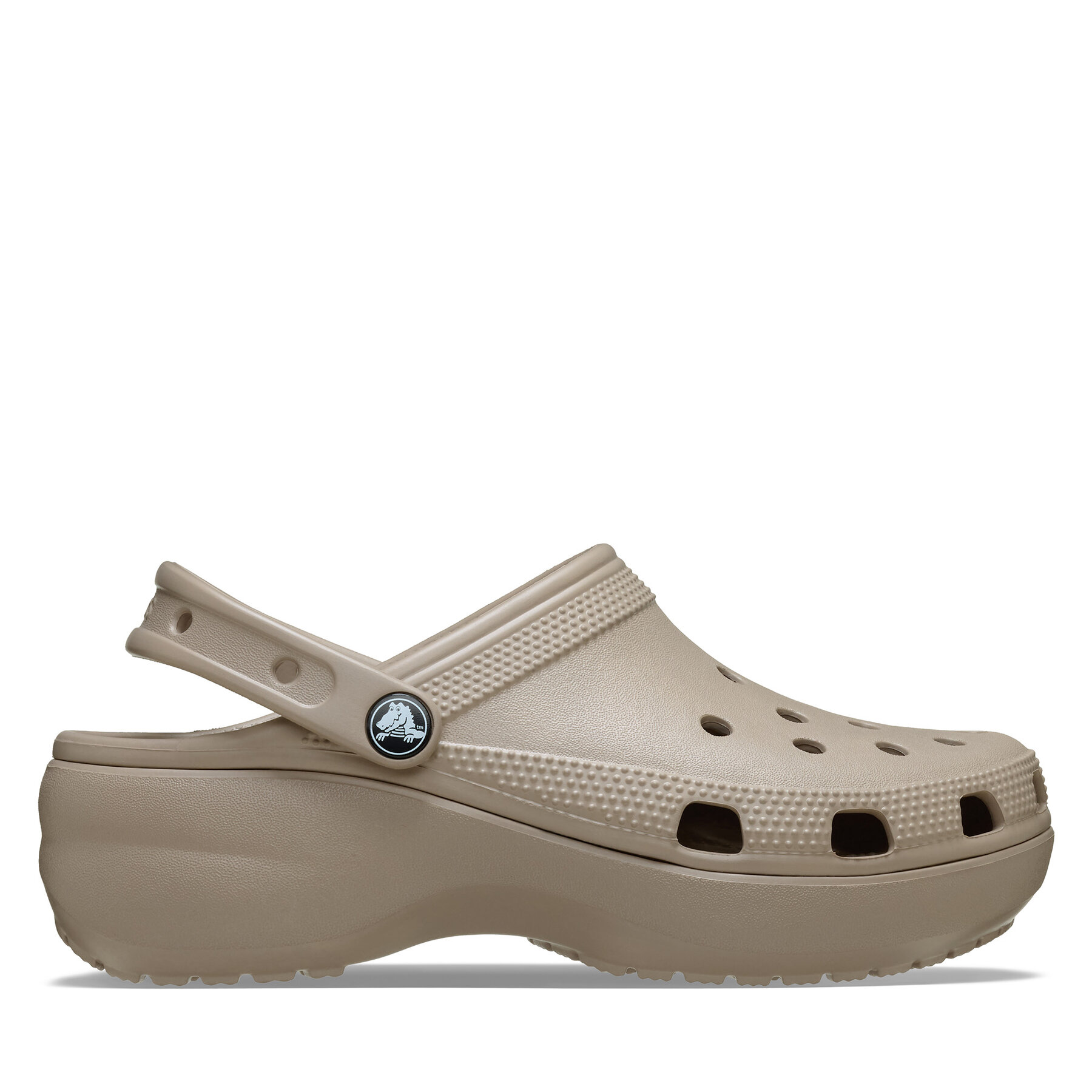 Παντόφλες Crocs Classic Platform Clog 206750 Μπεζ