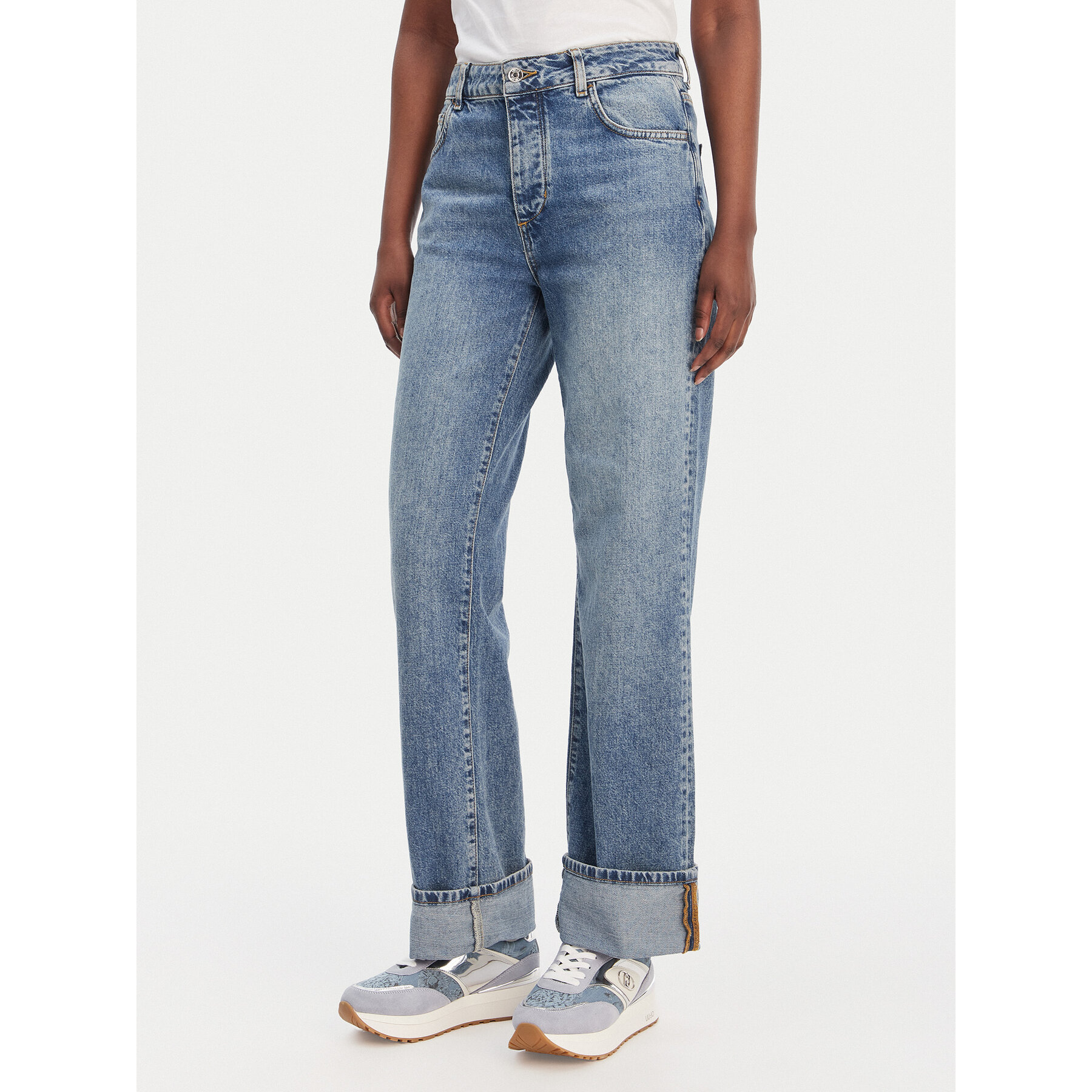 Liu Jo Jeans UA6207 D4854 Blau Straight Fit
