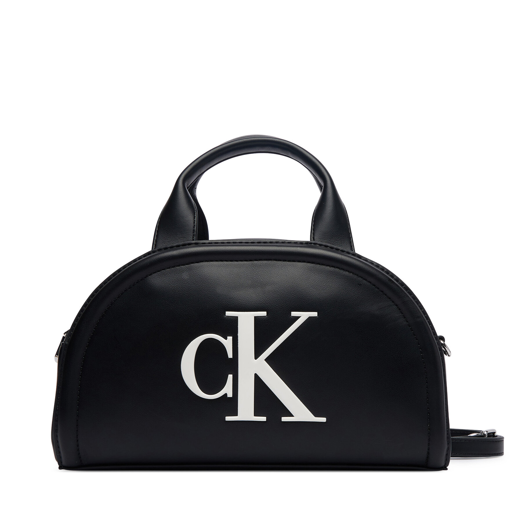 Τσάντα Calvin Klein Bold Ck Dome Crossbody LV04F3895G Μαύρο