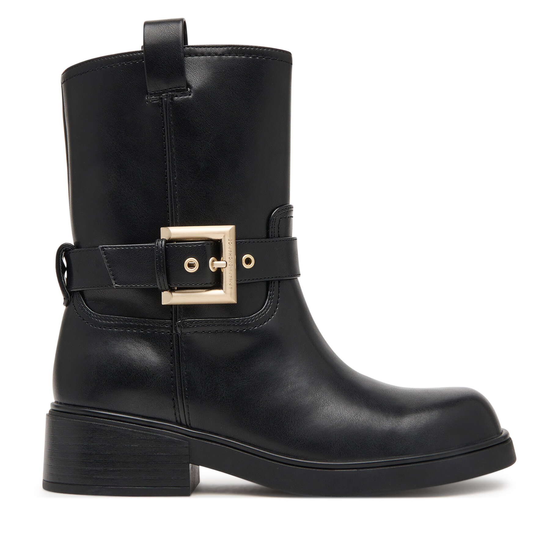 Bokacsizma Armani Exchange XW001654 AF17476 UC001 Fekete