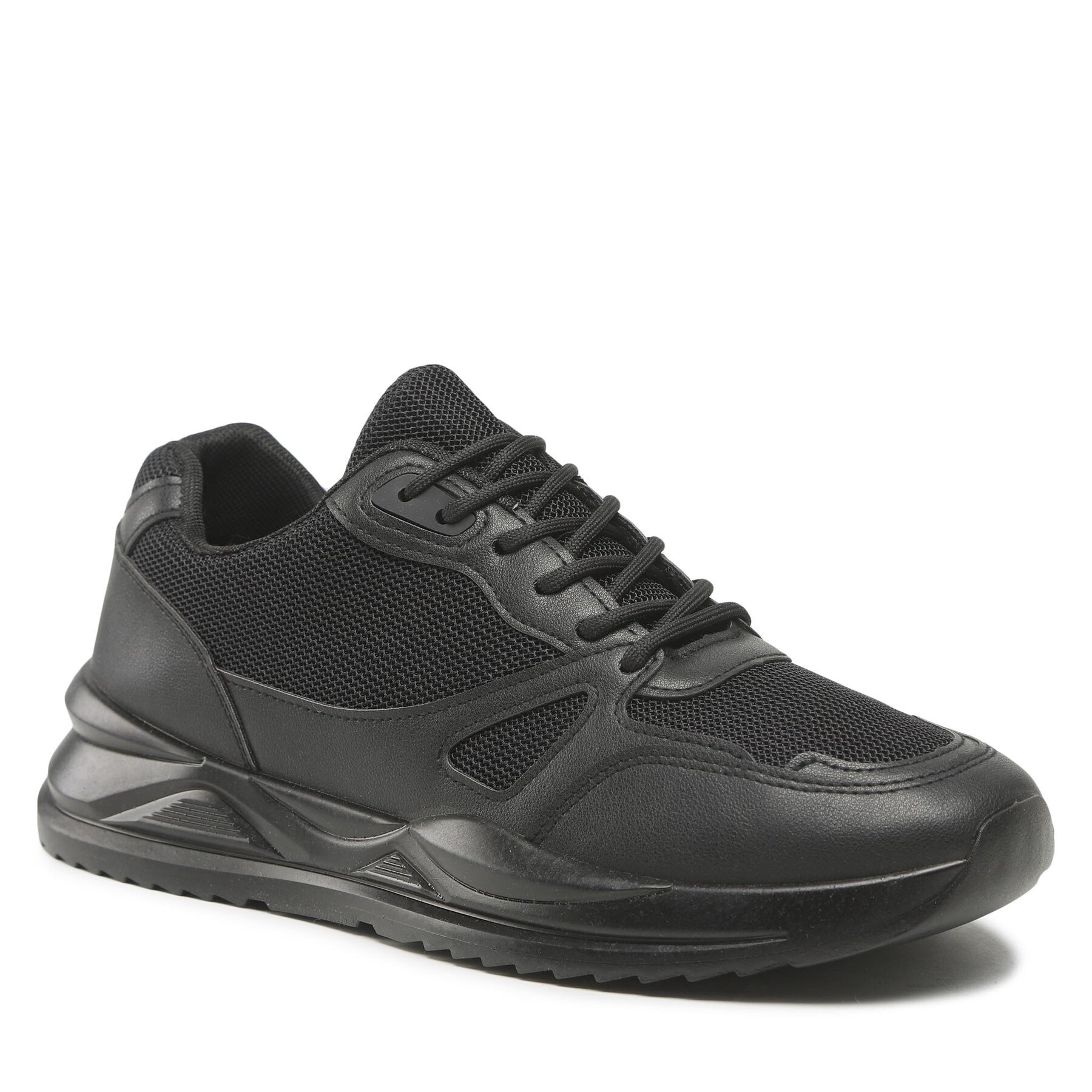 Sneakers PULSE UP MF1553-1 Black Black imagine noua