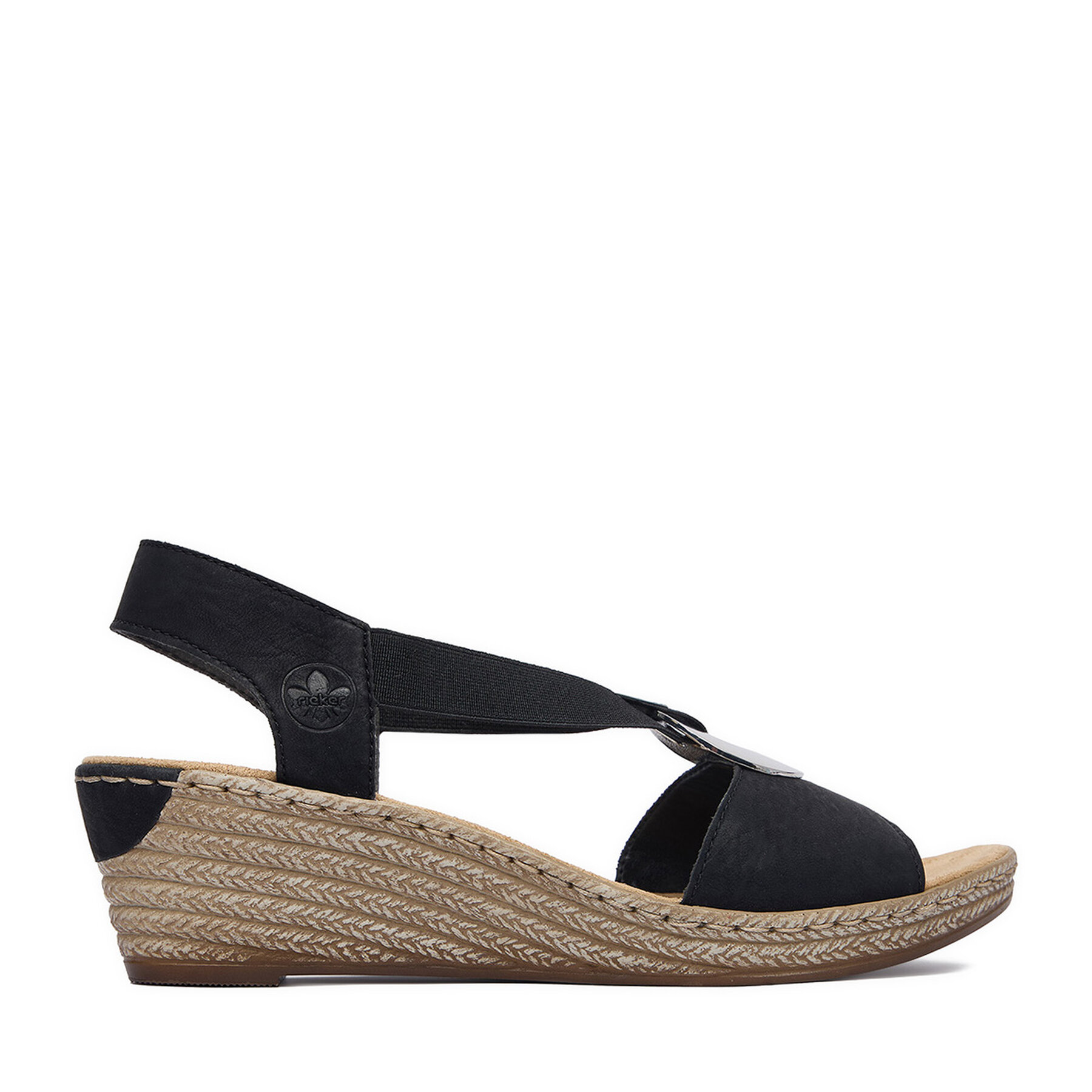 Σανδάλια Rieker CEO-624H6-00 Μαύρο