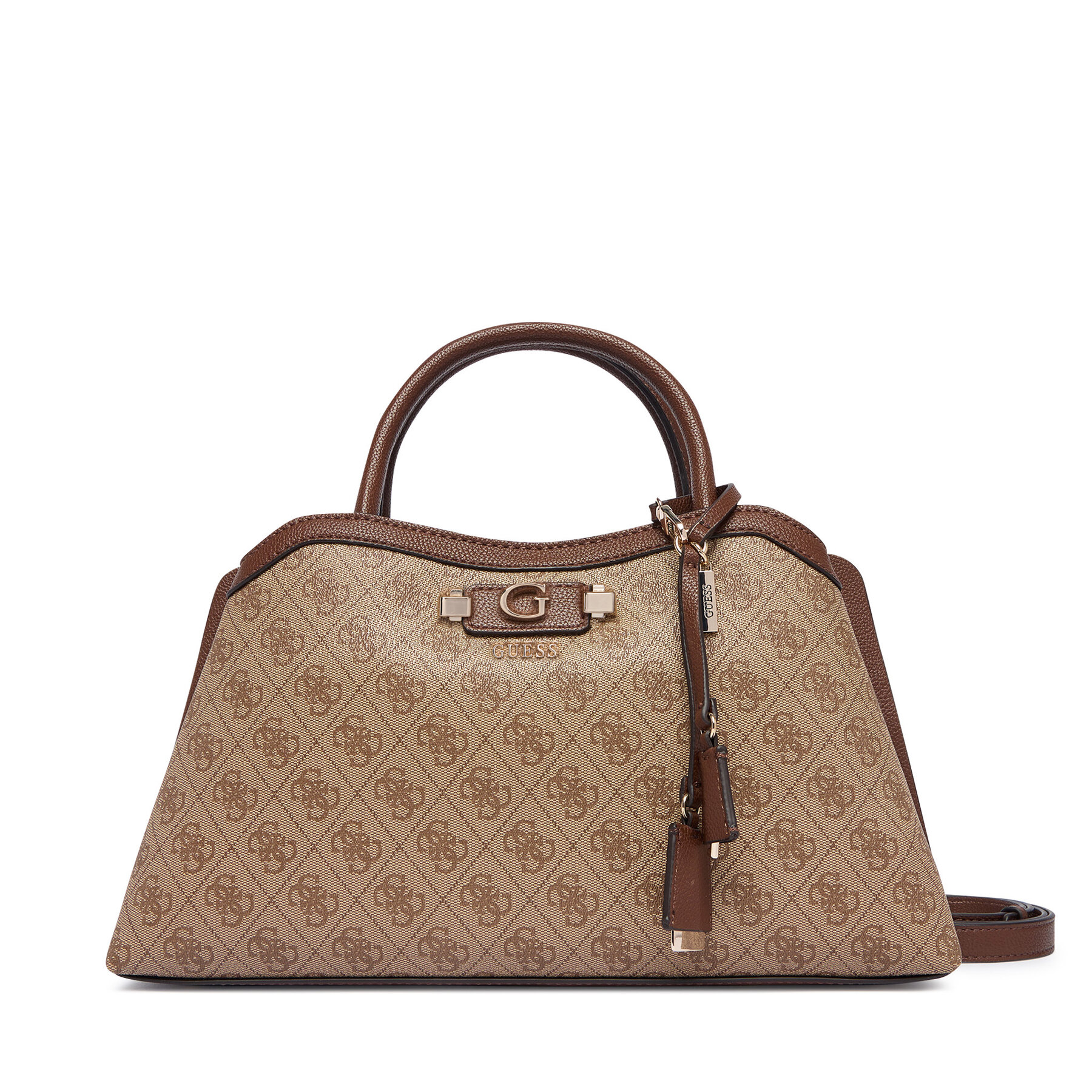Τσάντα Guess Lindsey HWSG97 49060 Σκούρο μπεζ