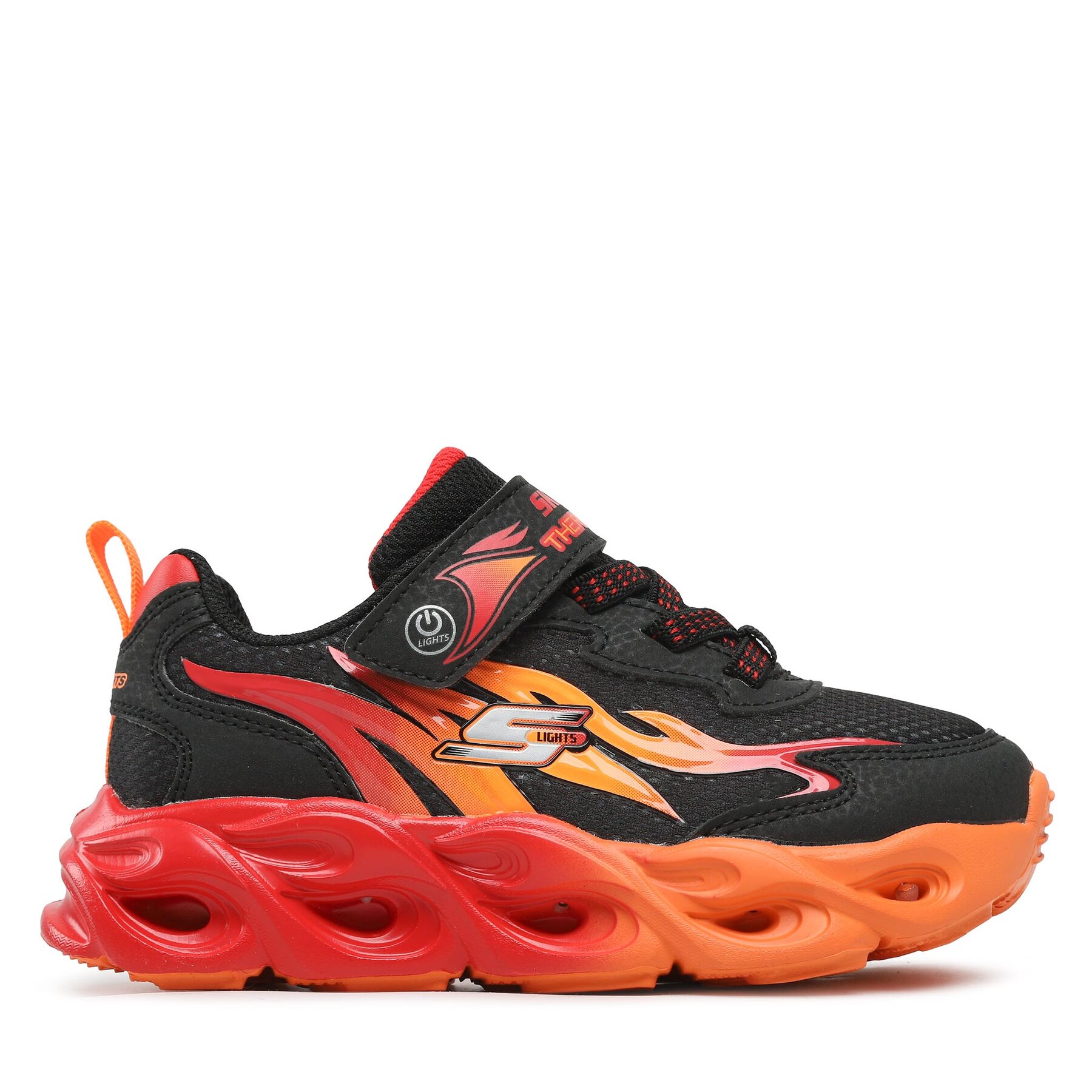 Superge Skechers Heat Flux 400103L/BKRD Črna