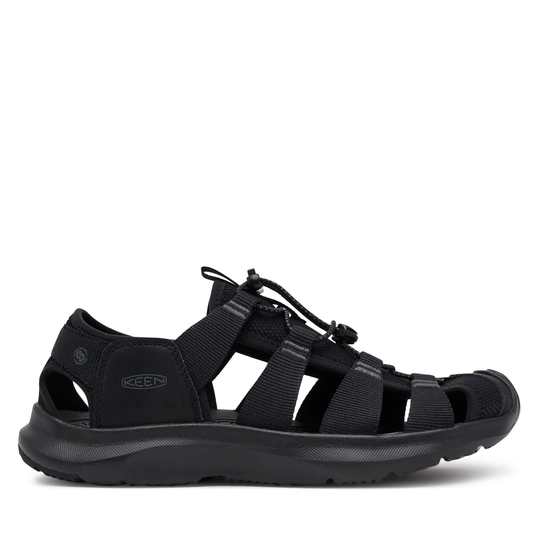 Uomo Sandali Keen, Taglia 40, Nero, Seanik H2 M 1030389, taglia : 40
