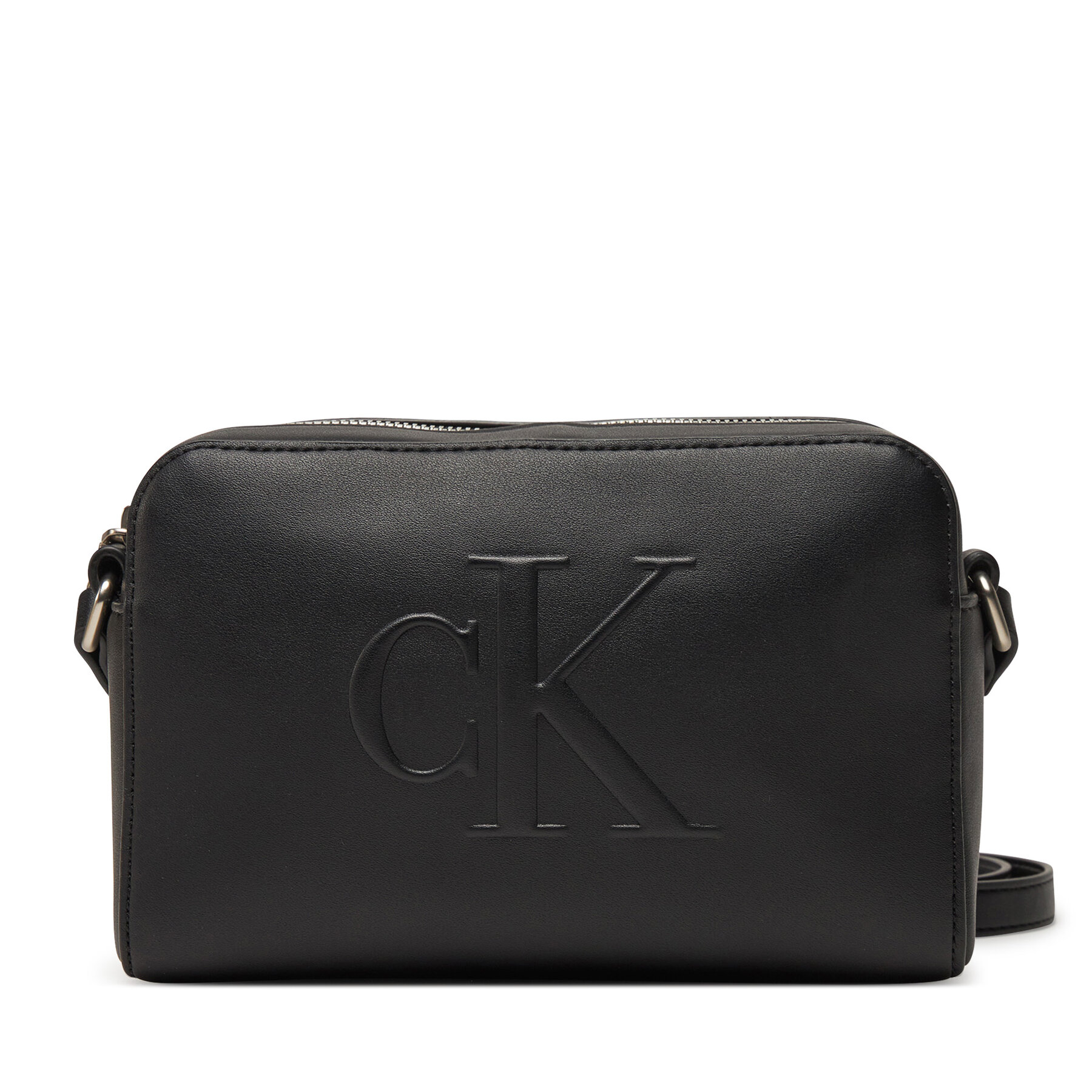 Kabelka Calvin Klein Jeans Sculpted Ew Camera Bag LV04K3036G Černá