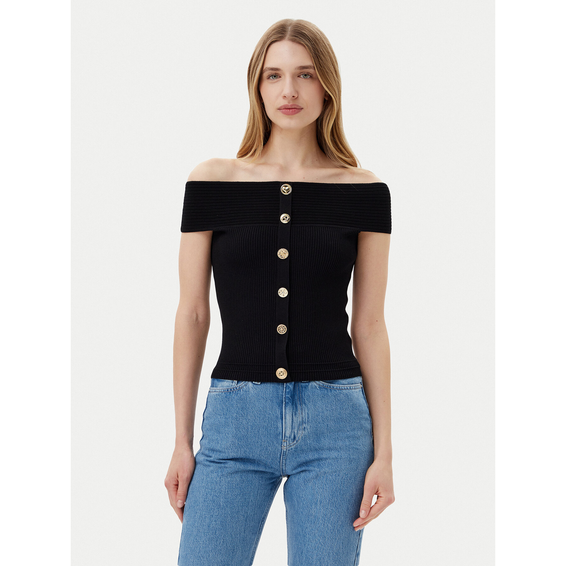 Morgan Pullover 251-MDONA M Schwarz Regular Fit