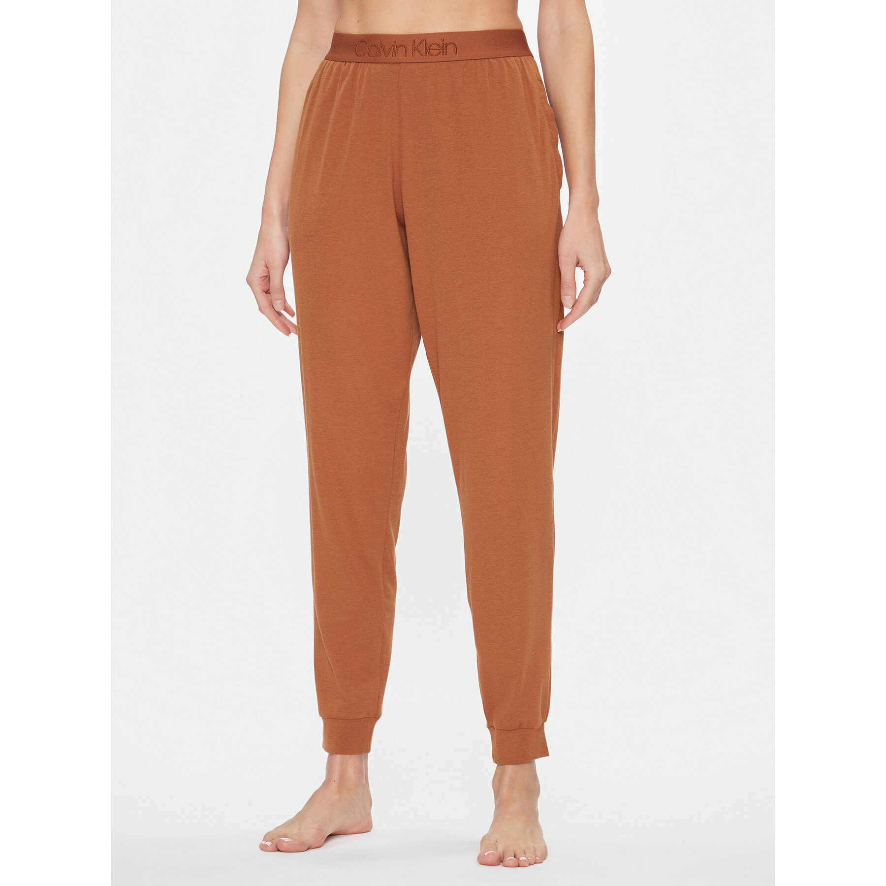 Calvin Klein Underwear Calvin Klein Underwear Παντελόνι πιτζάμας 000QS7004E Καφέ Regular Fit