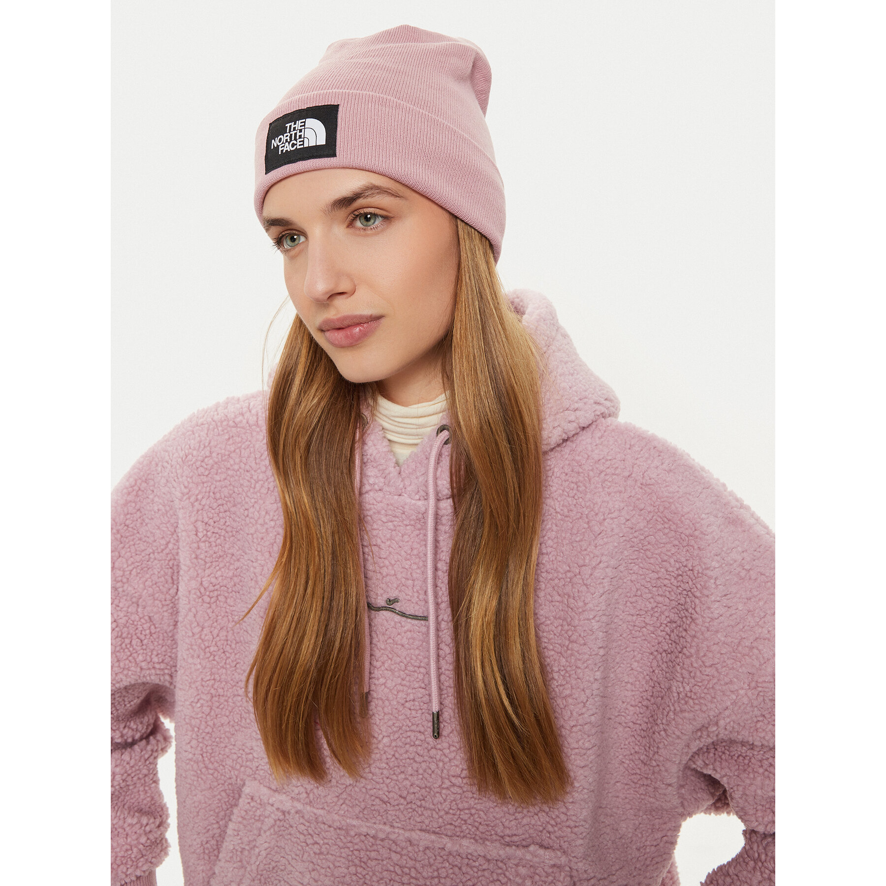 Mössa The North Face Dock Worker NF0A3FNT1MI1 Rosa