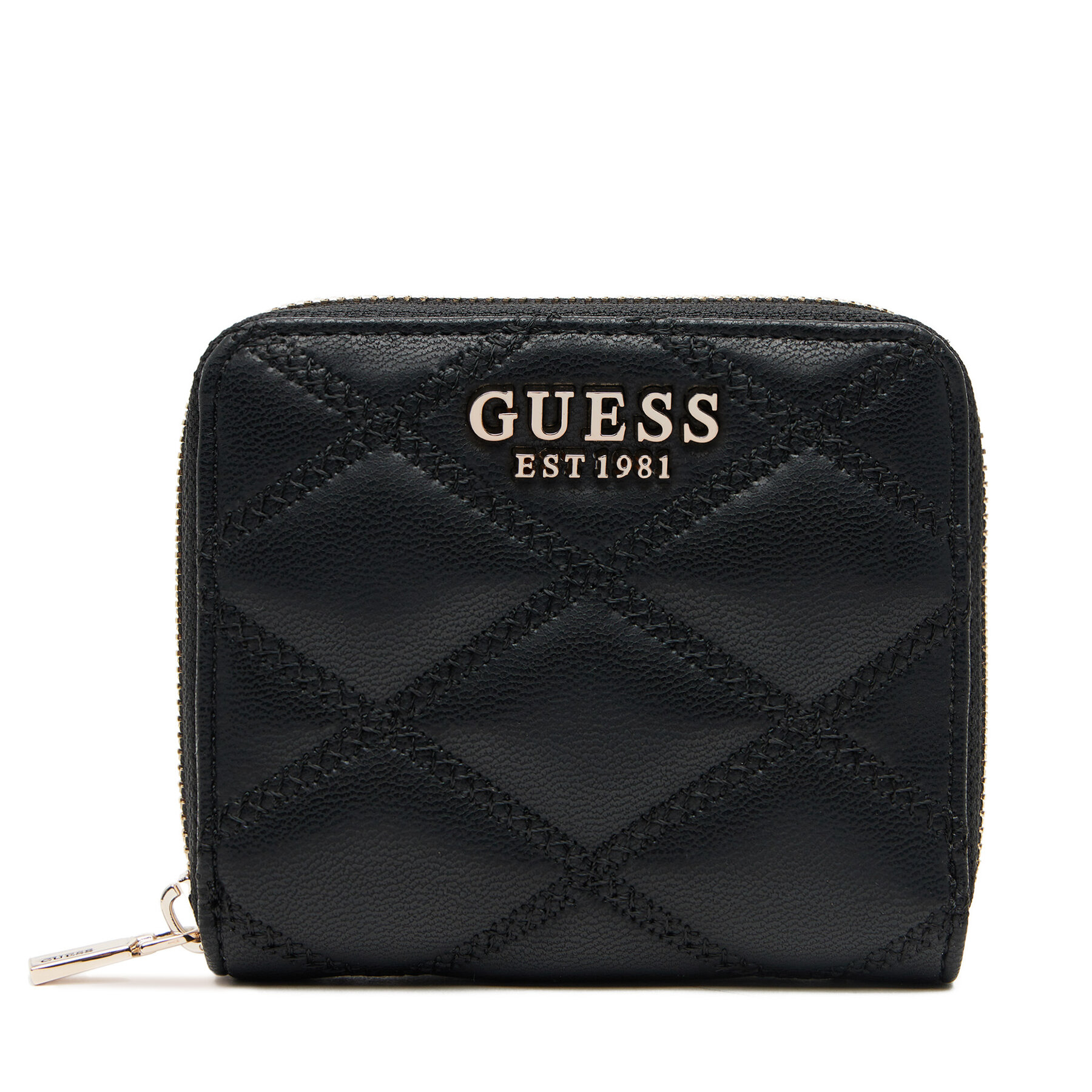 Portafoglio piccolo da donna Guess SWQG96 32137 Nero, Taglia 00, taglia : 00