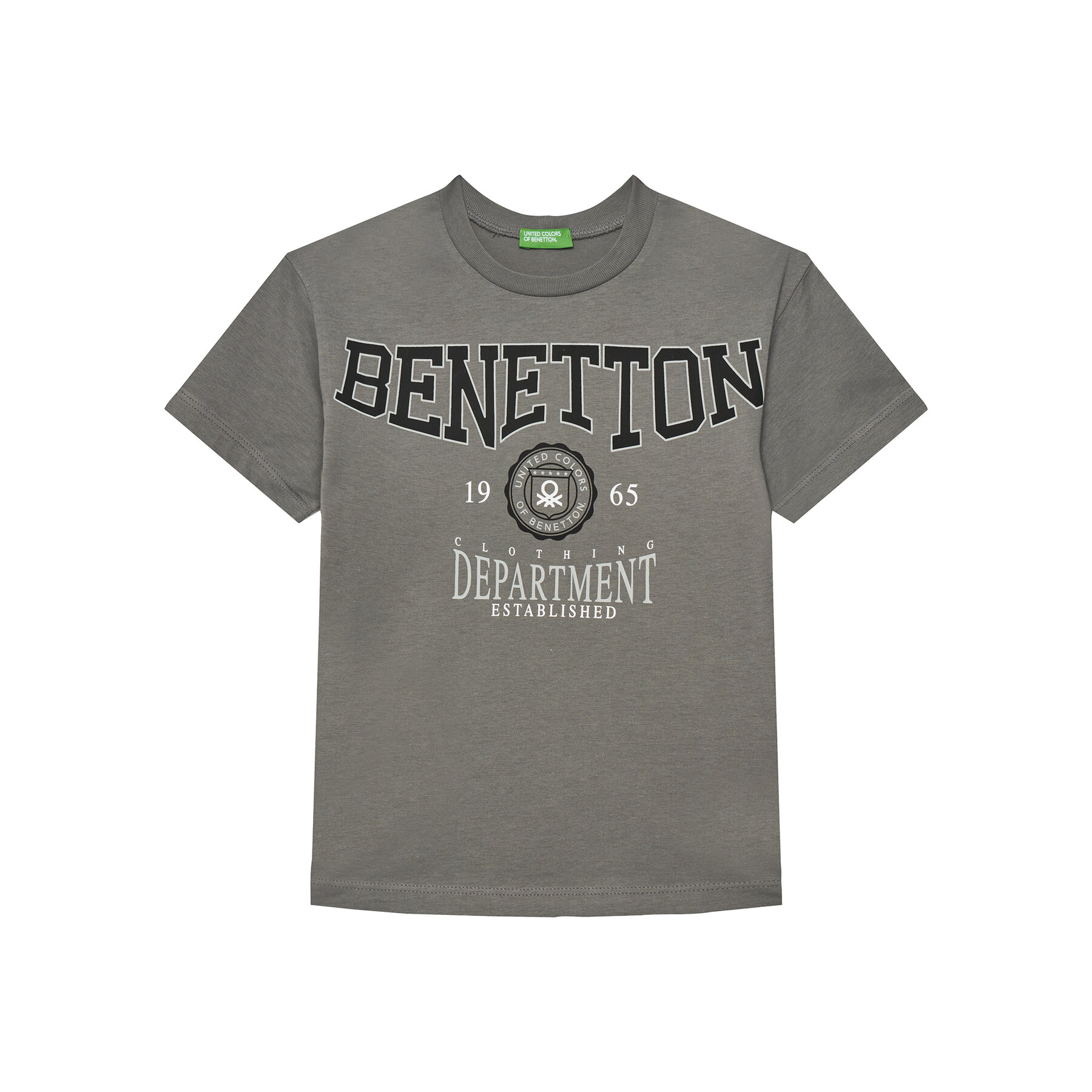 United Colors Of Benetton T-shirt 3I1XC10N3 Grigio Regular Fit