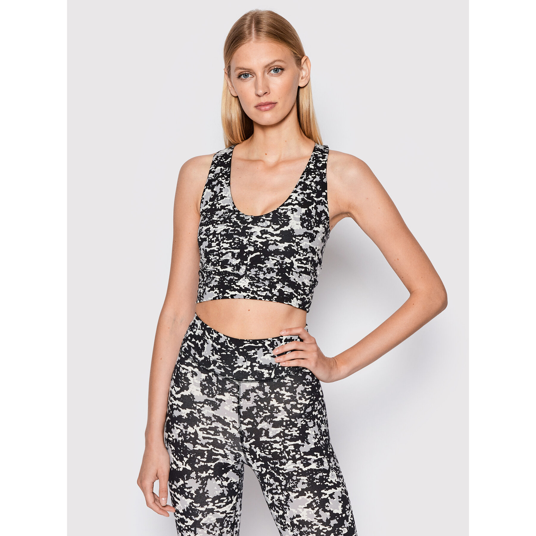 Reebok Reebok Αθλητικό σουτιέν Modern Safari HL1768 Μαύρο