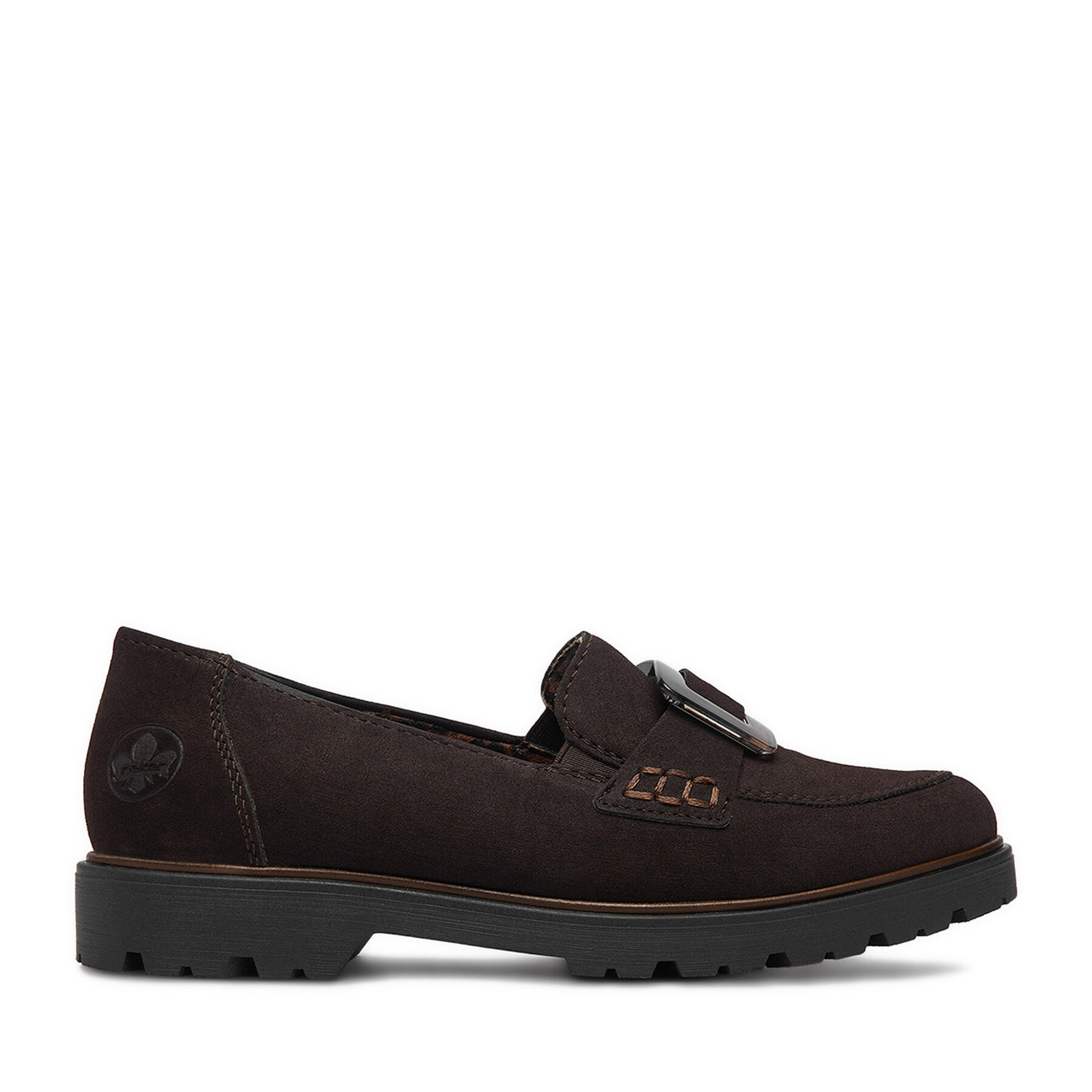Loafers Rieker CEO-45553-25 Tmavo hnedá