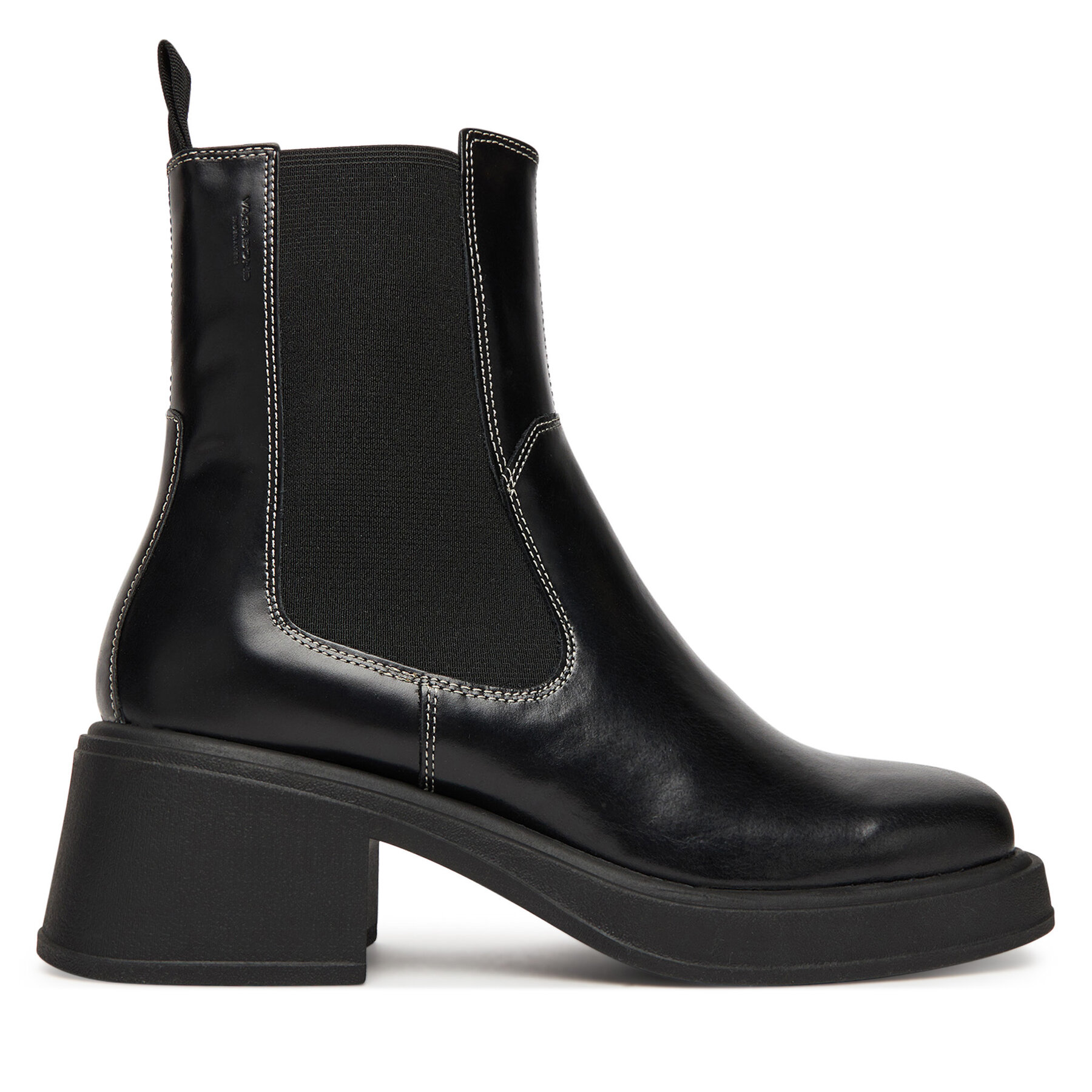 Jātnieku stila puszābaki Vagabond Shoemakers Dorah 5642-001-87 Melns