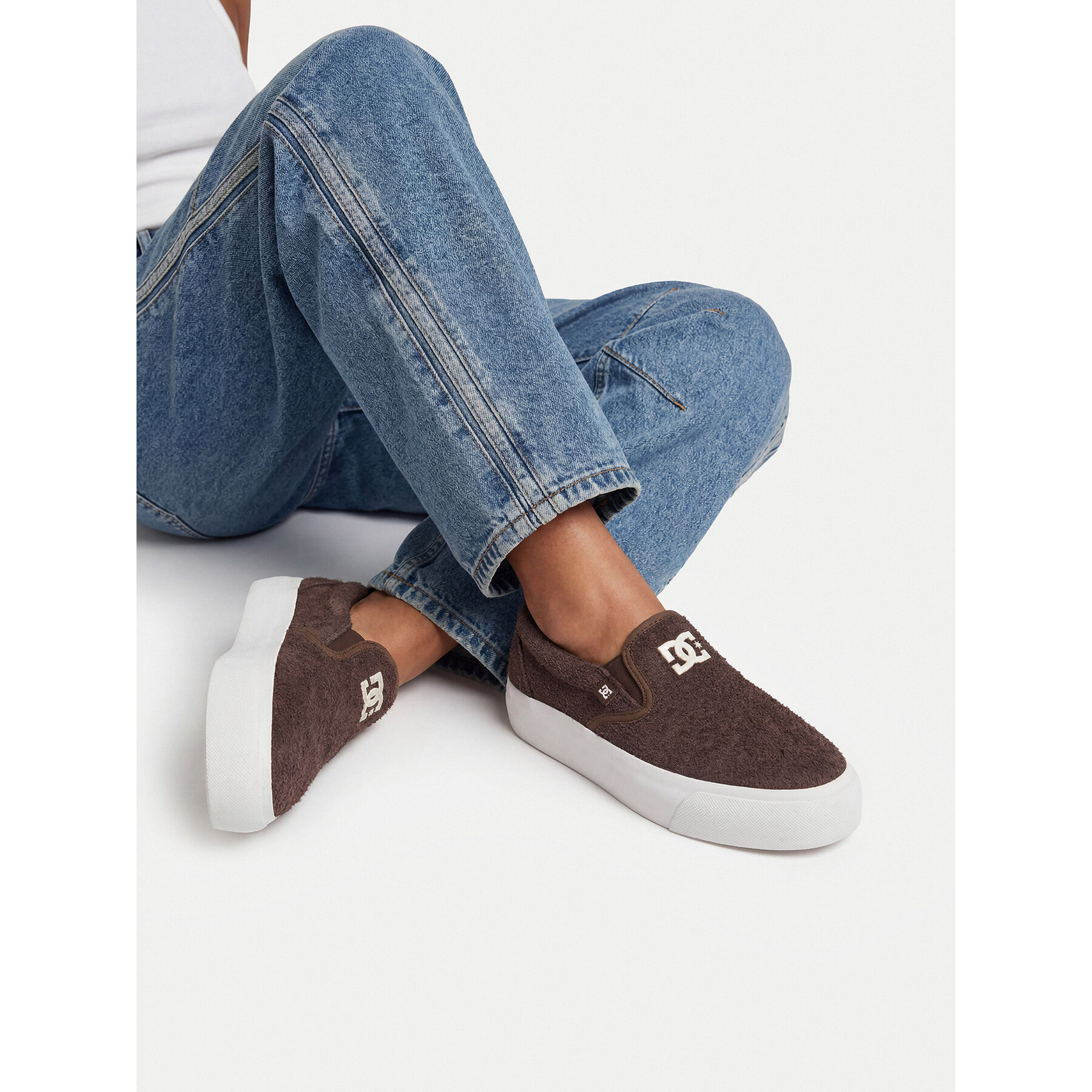 Tenisice DC Shoes CEO-LEA-ZL-0011 Tamno smeđa