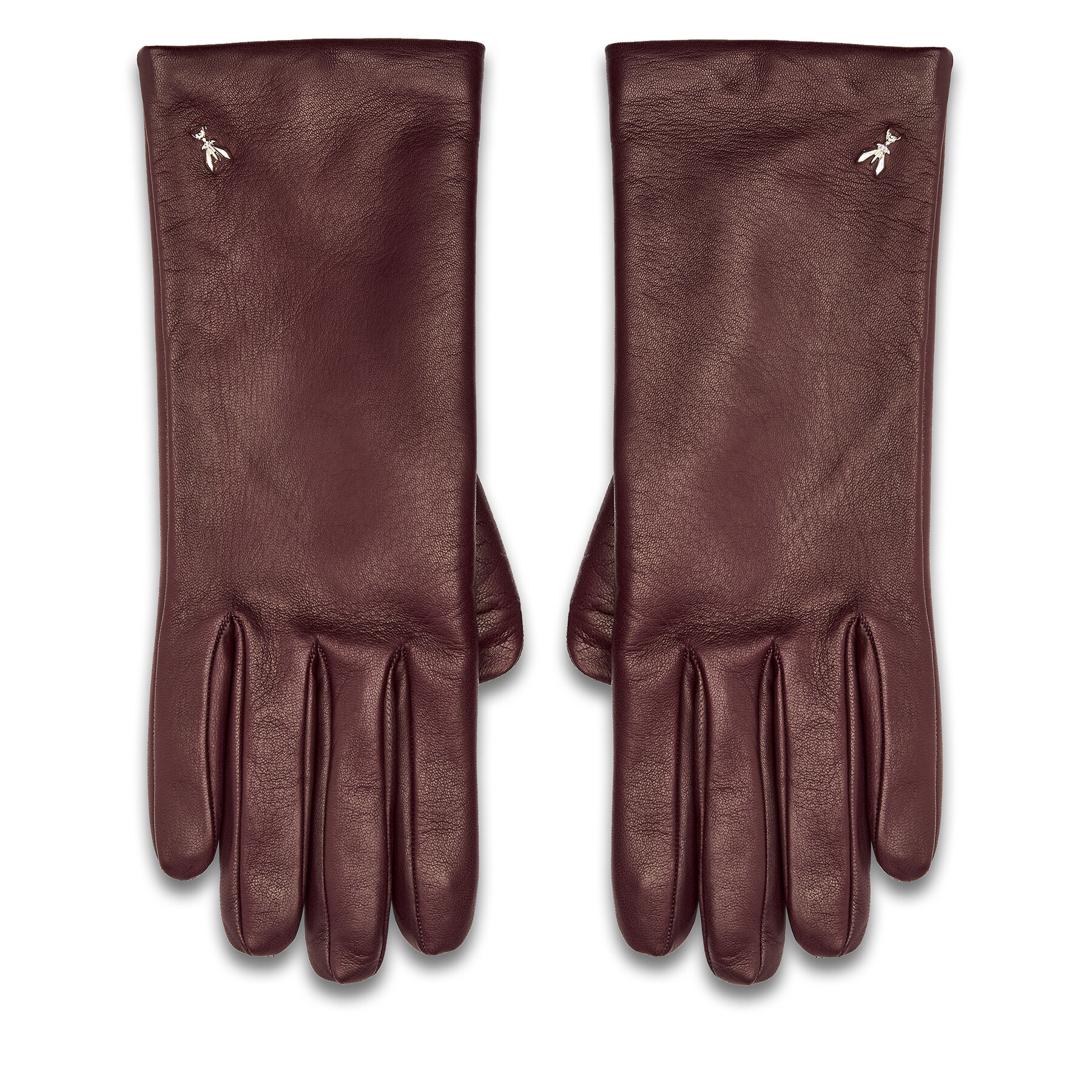 Guantes de mujer Patrizia Pepe 2F9194/L034-M496 Guinda/burdeos