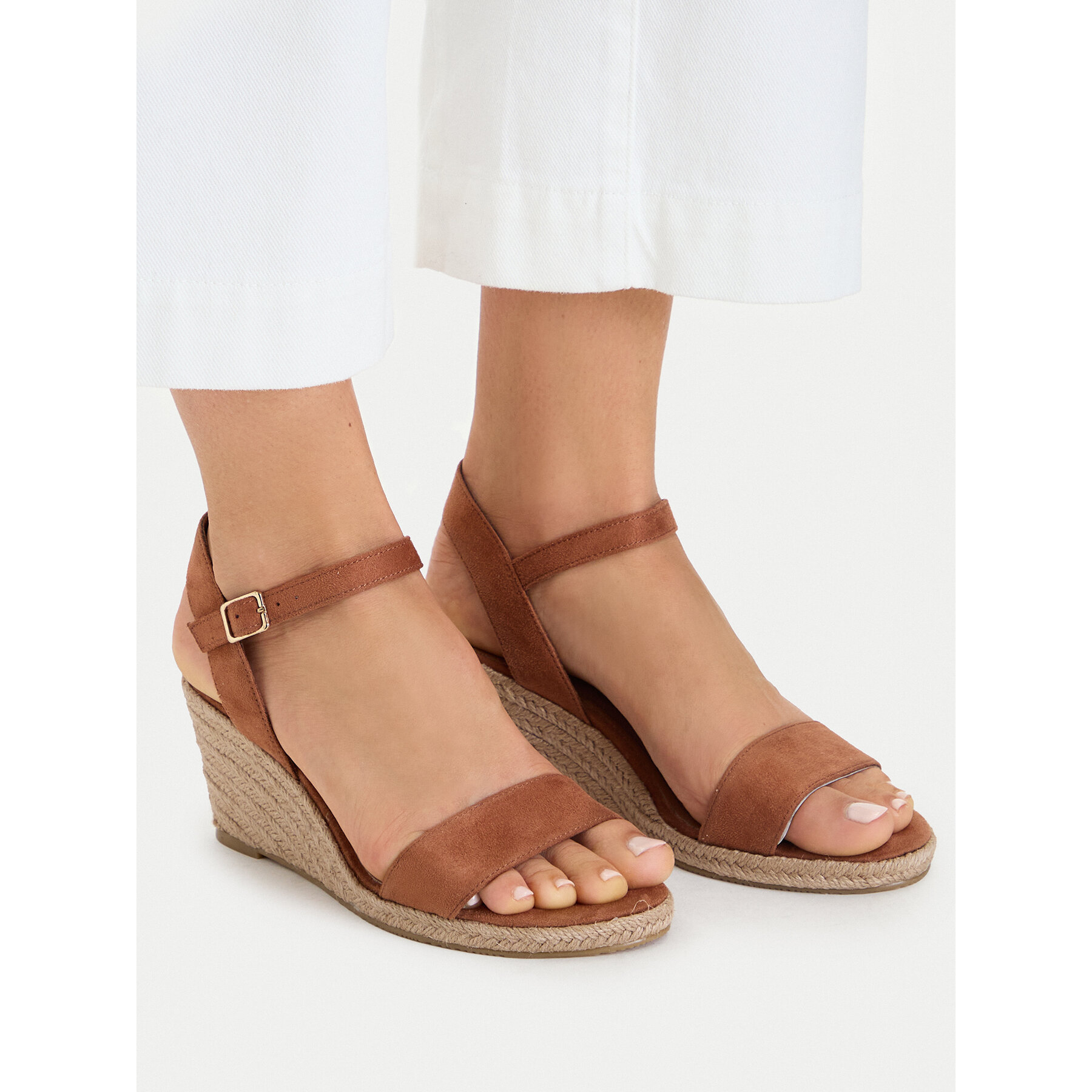 Espadrilky Tamaris 1-28300-42 Hnedá