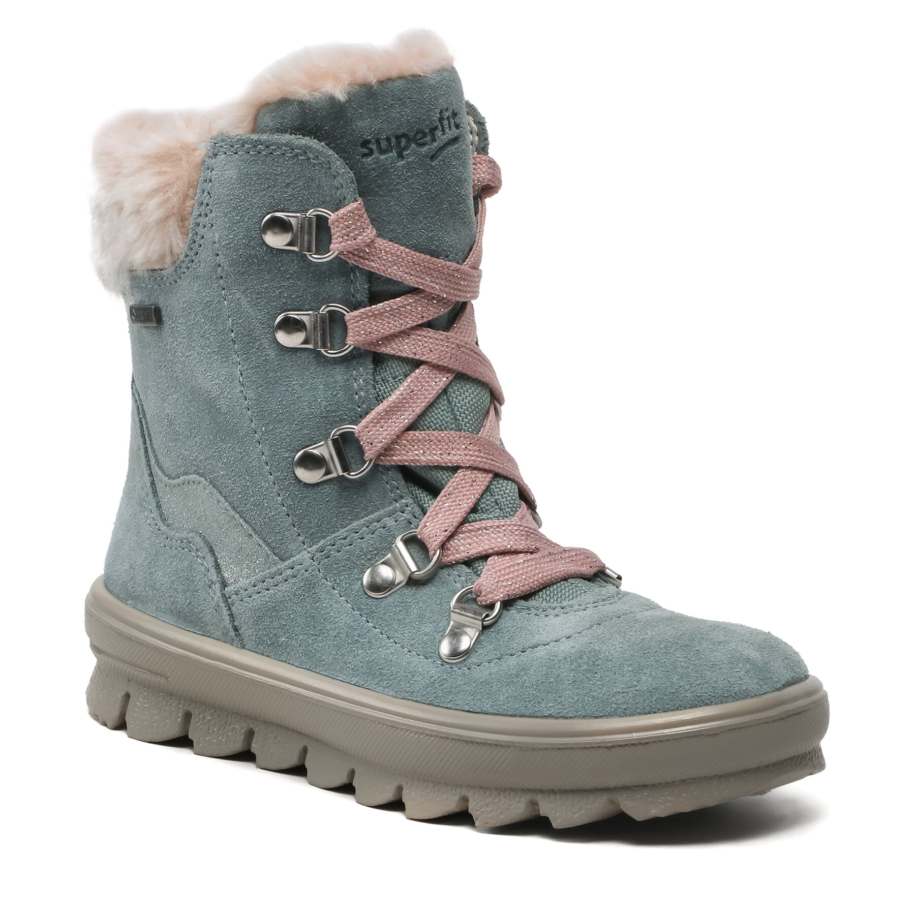Cizme Superfit GORE-TEX 1-000220-7500 M Hellgrün/Rosa 1-000220-7500 imagine super redus 2022