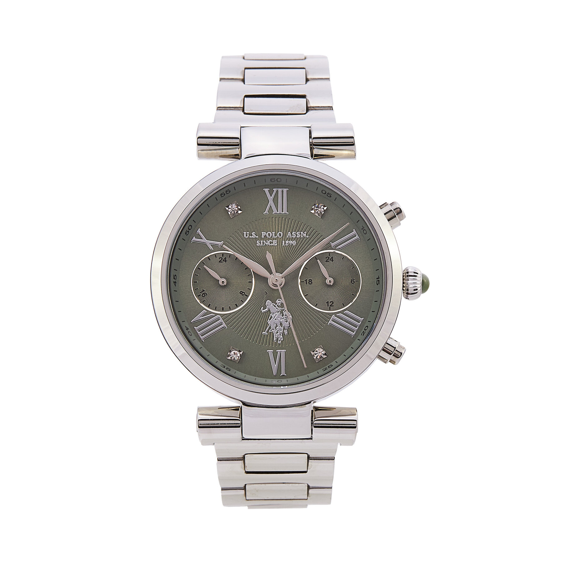 Reloj U.S. Polo Assn. Ines USP8314GR Plata