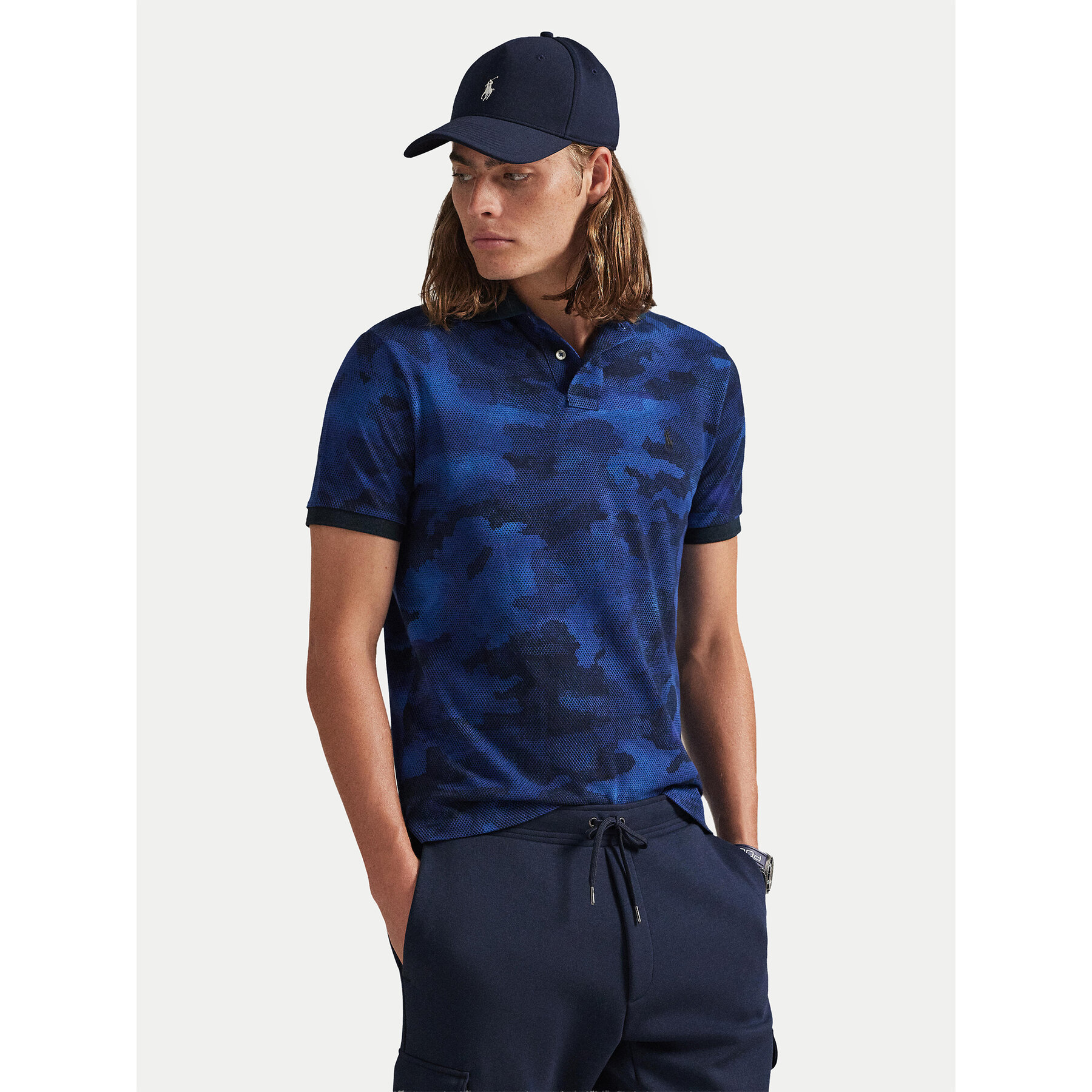 Polo Ralph Lauren Polo 710P04010001 Σκούρο μπλε Custom Slim Fit