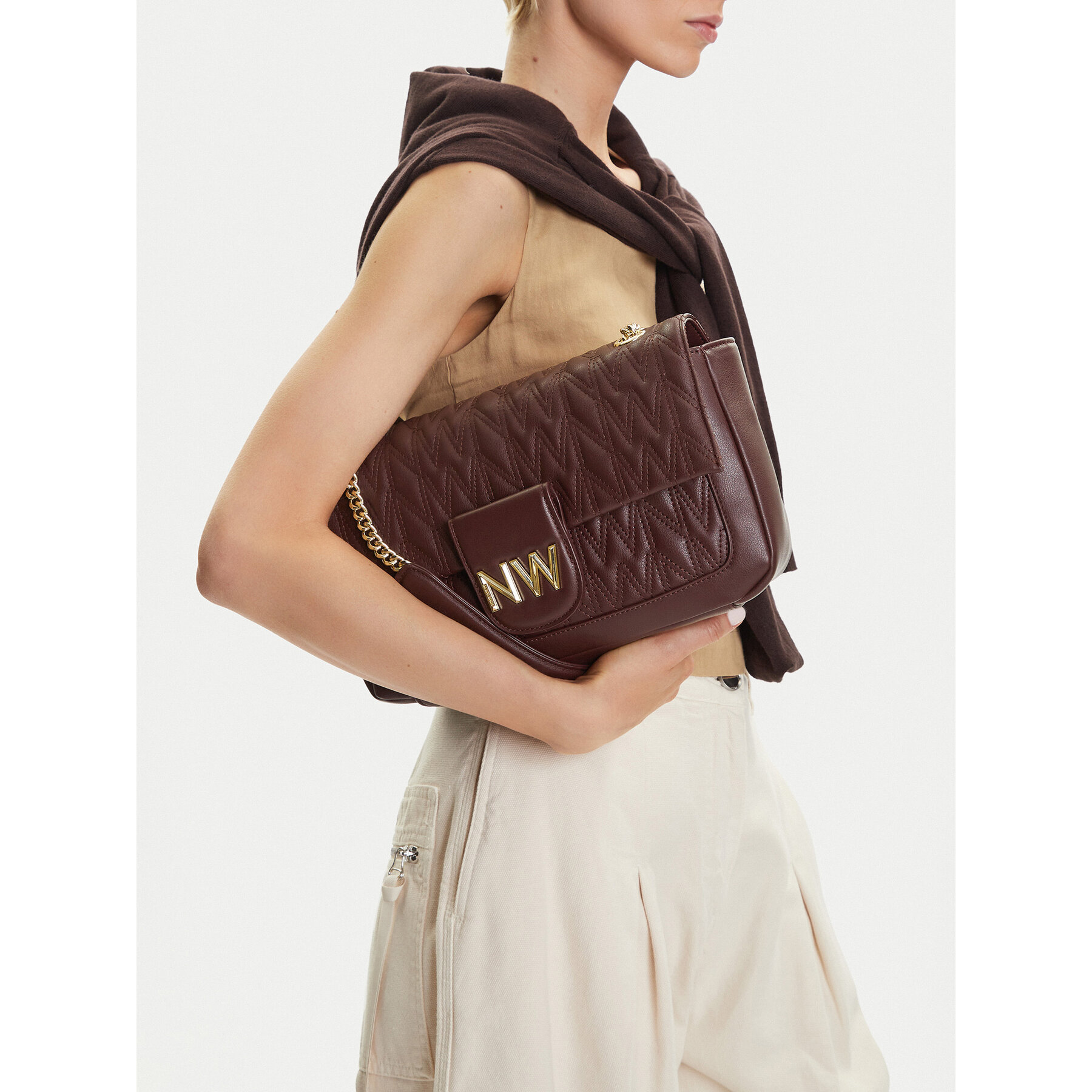 Borsetta Nine West CEO-Astoria-Allure-LX10165 Bordeaux