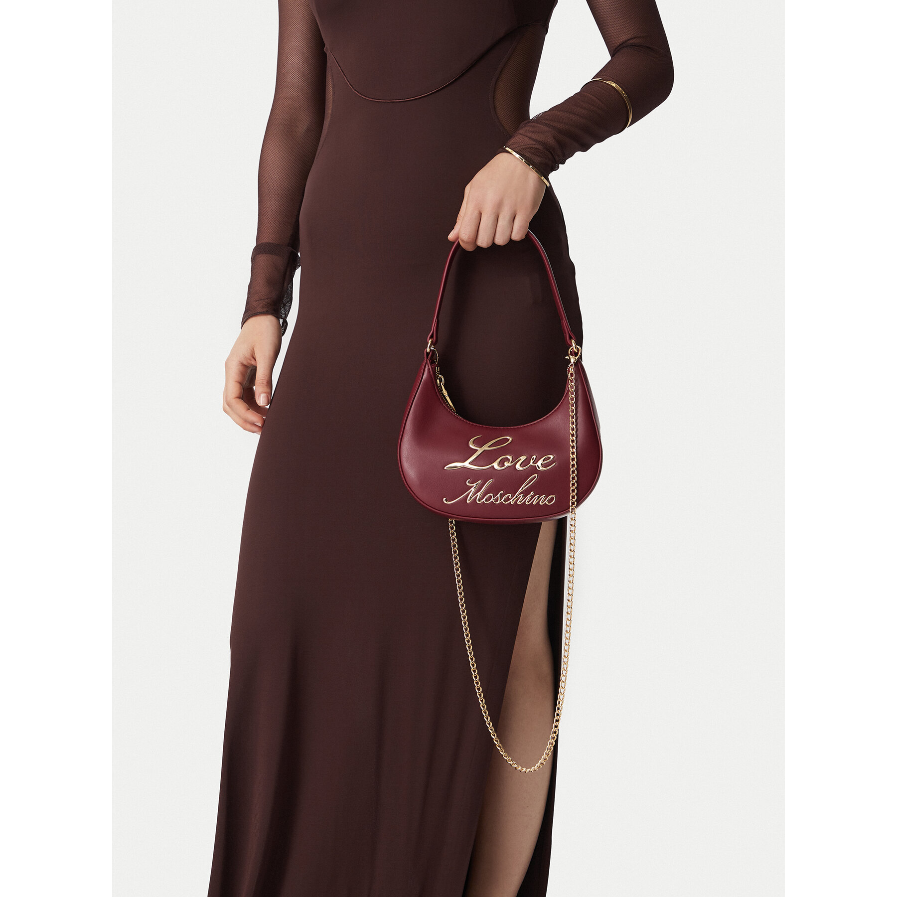 Kabelka LOVE MOSCHINO JC4116PP1PLO1552 Bordová