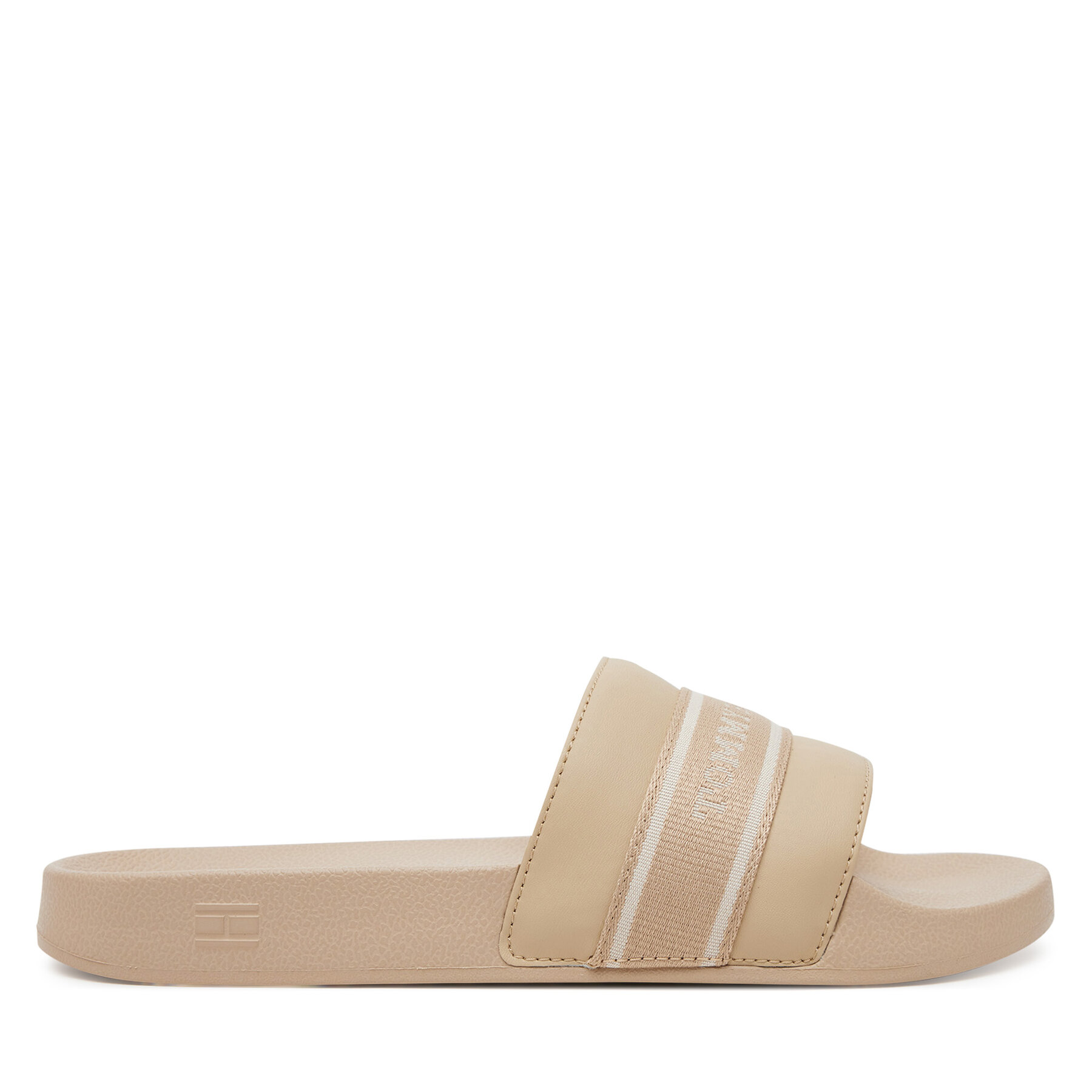 Dámske Šľapky Tommy Hilfiger, Rozmer: 41, Béžová, Hilfiger Poolside With Webbing FW0FW08529